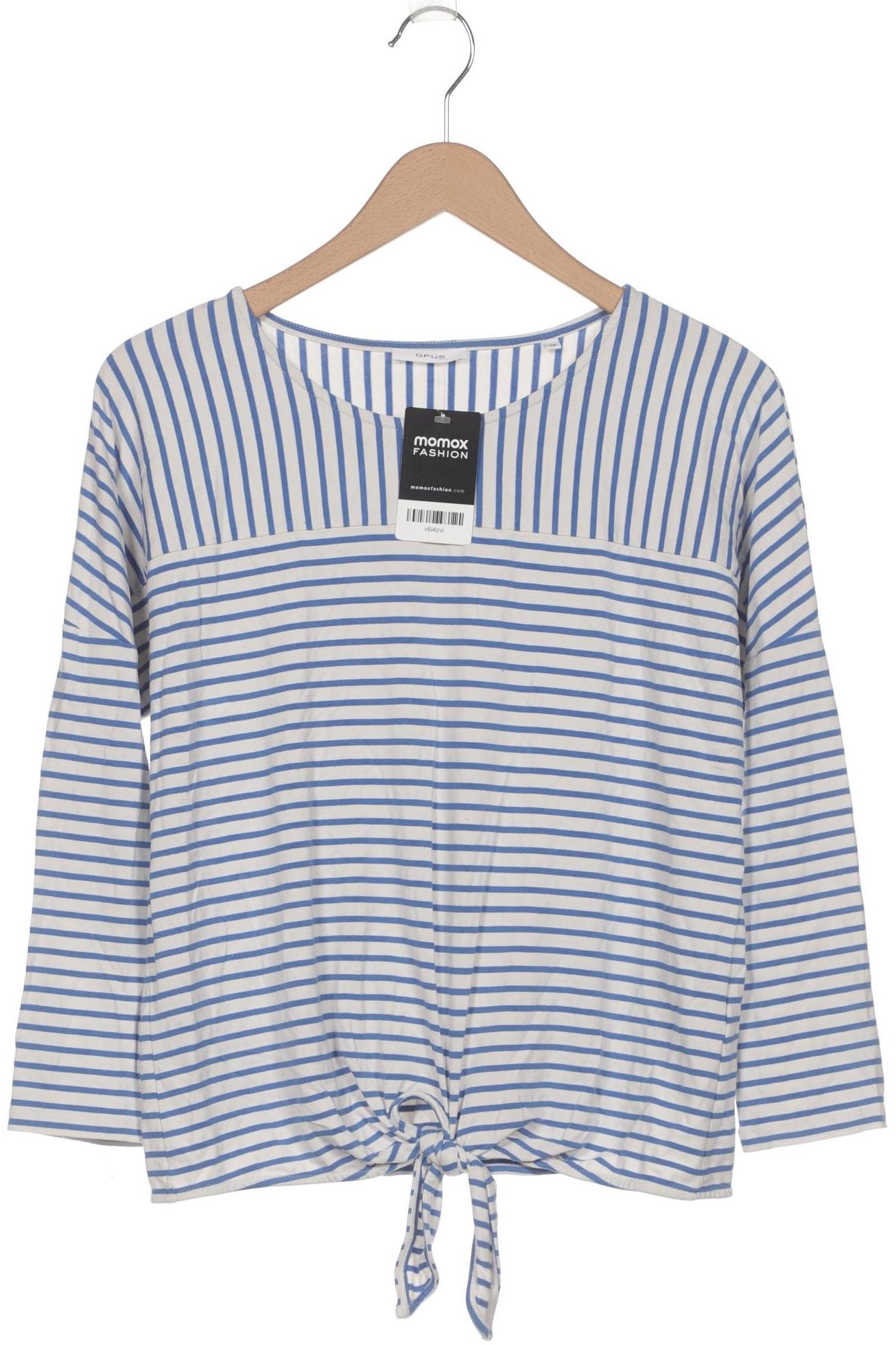 

Opus Damen Langarmshirt, weiß, Gr. 38