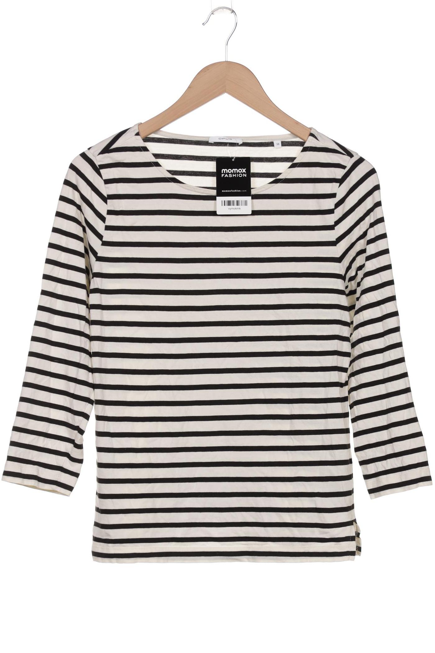 

Opus Damen Langarmshirt, weiß, Gr. 38