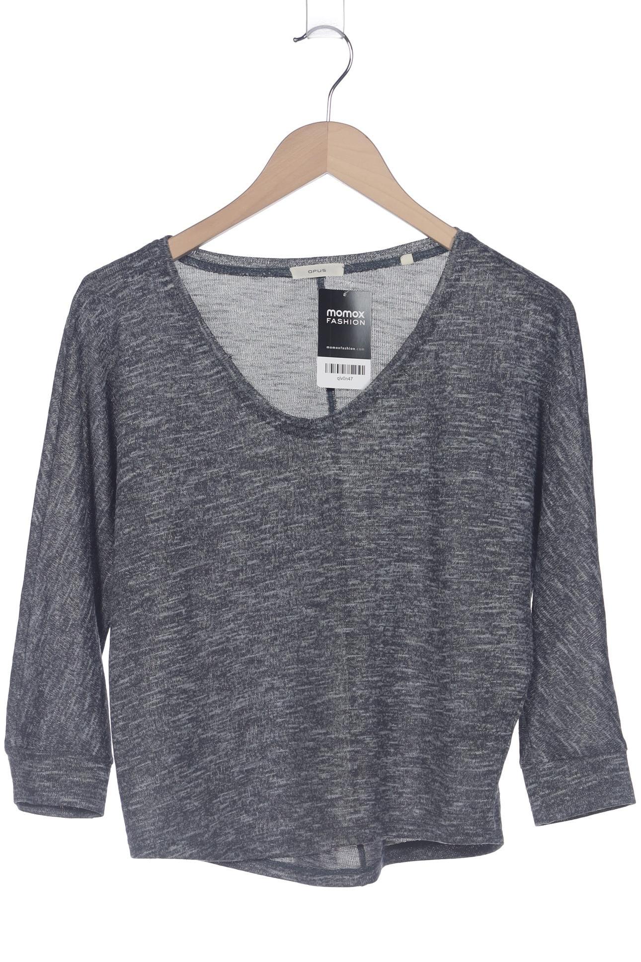 

Opus Damen Langarmshirt, grau, Gr. 36