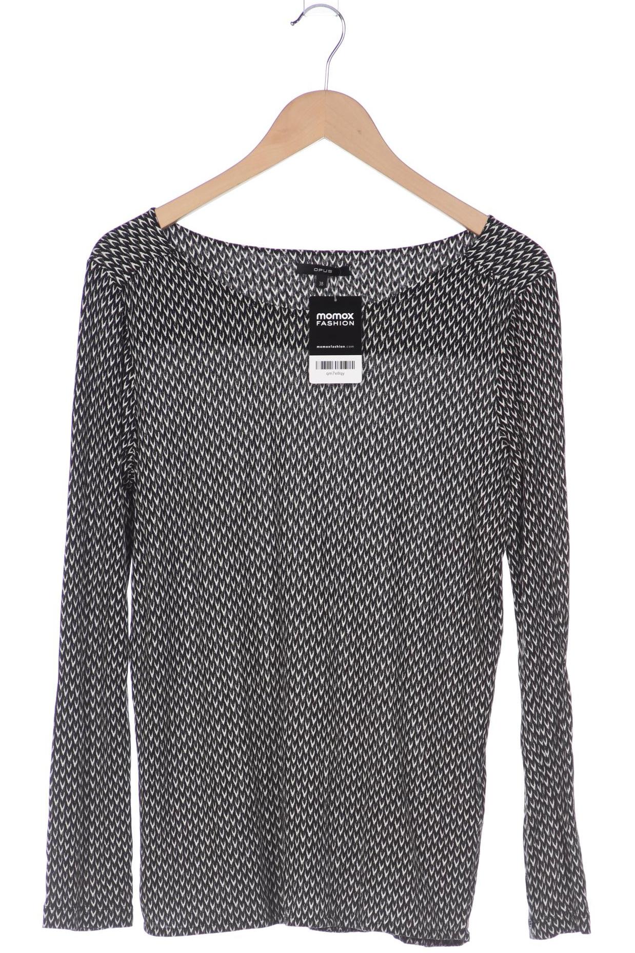 

Opus Damen Langarmshirt, schwarz, Gr. 38