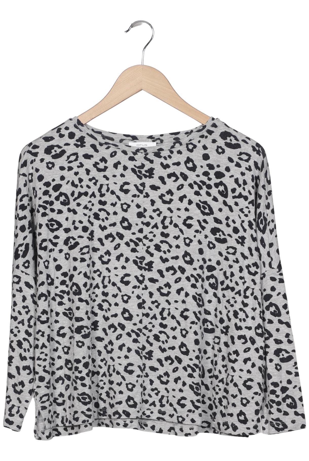 

Opus Damen Langarmshirt, grau, Gr. 38