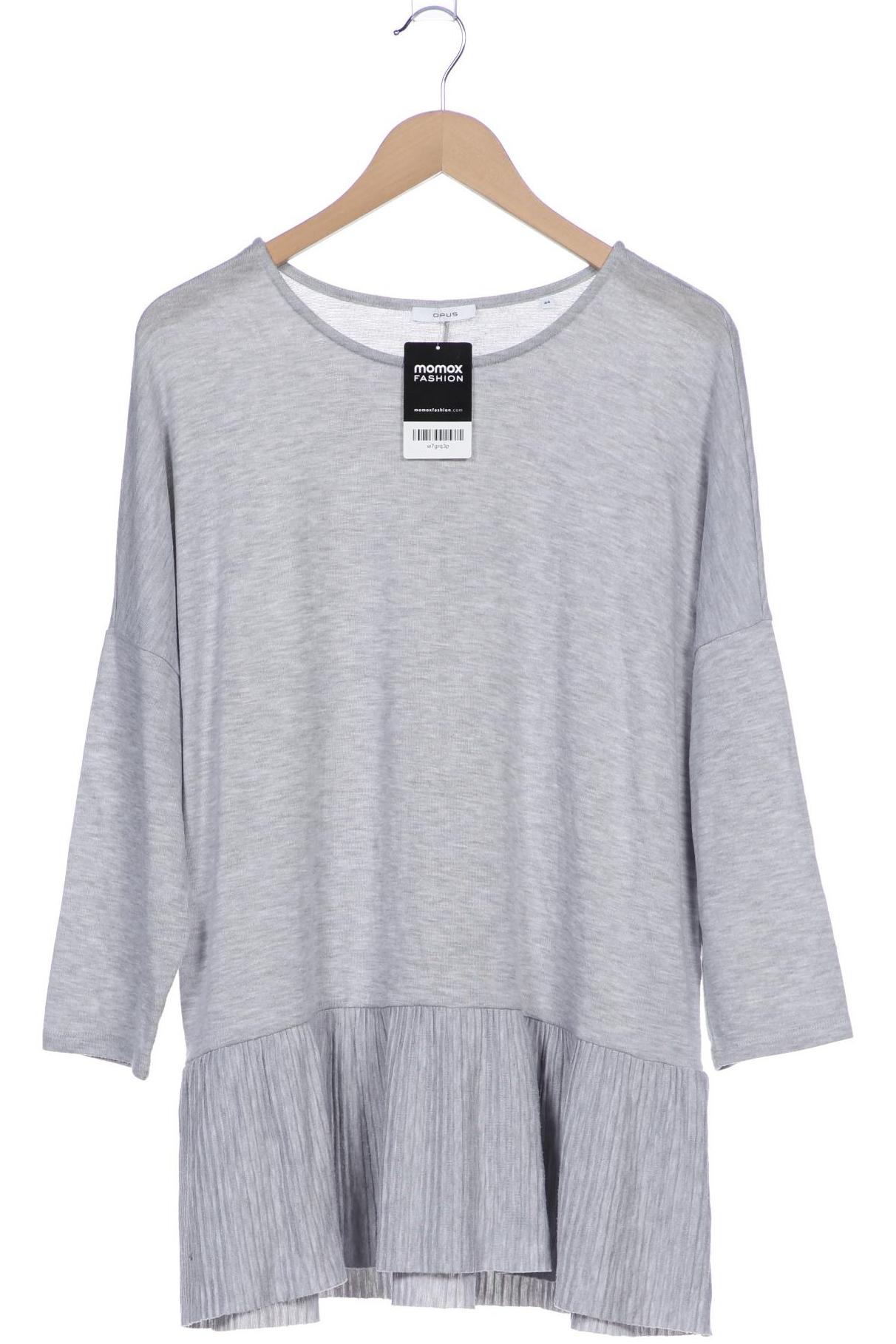 

Opus Damen Langarmshirt, grau, Gr. 44