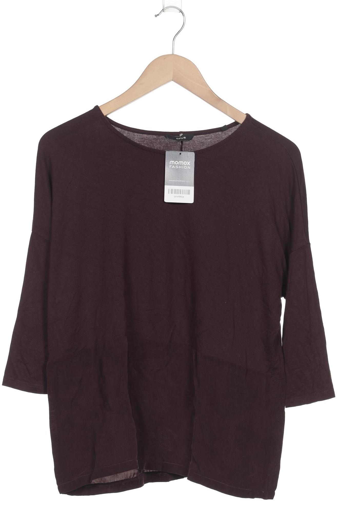 

Opus Damen Langarmshirt, bordeaux, Gr. 36