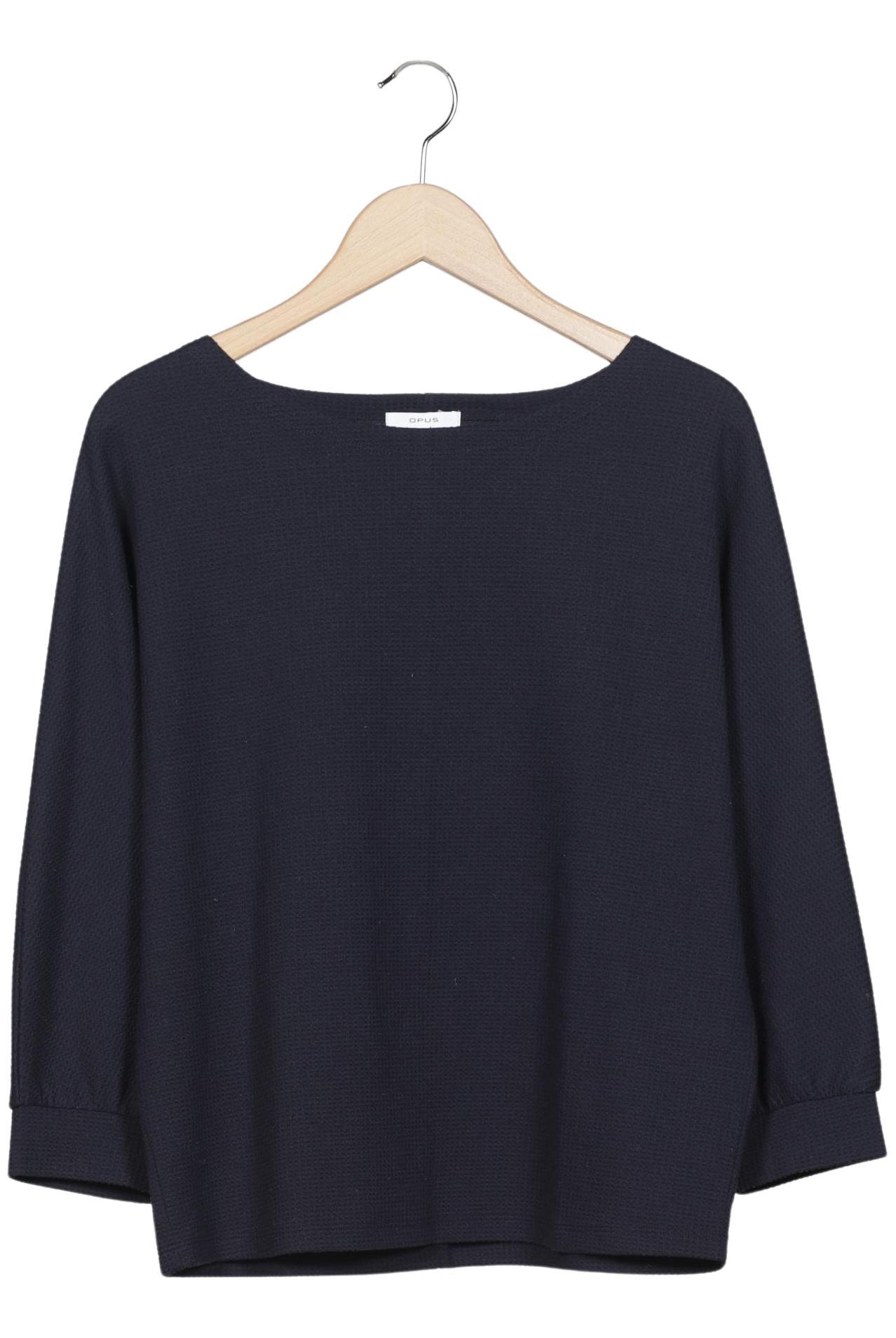 

Opus Damen Langarmshirt, marineblau, Gr. 40