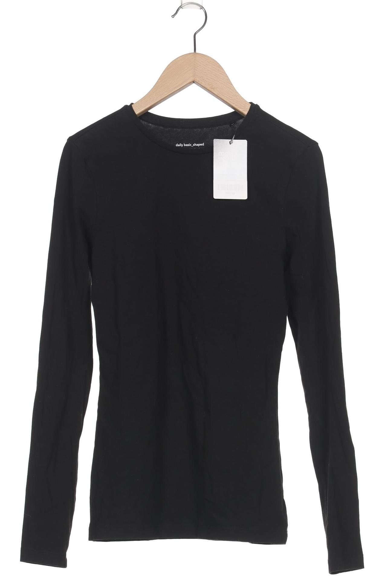 

Opus Damen Langarmshirt, schwarz, Gr. 36