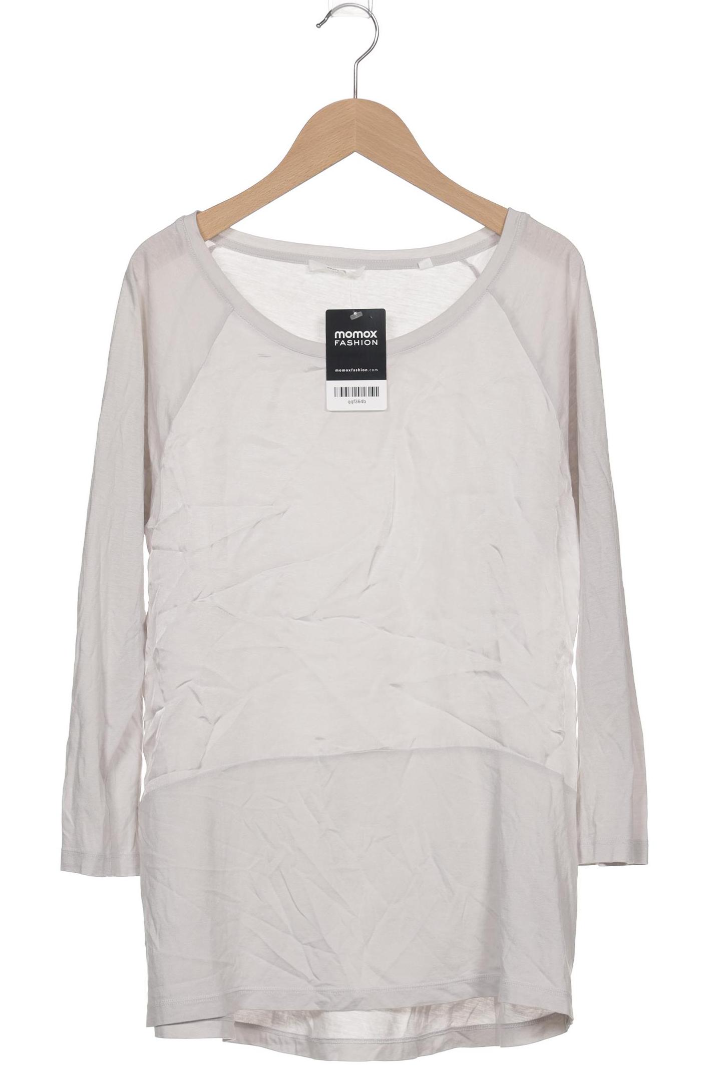 

Opus Damen Langarmshirt, grau, Gr. 36