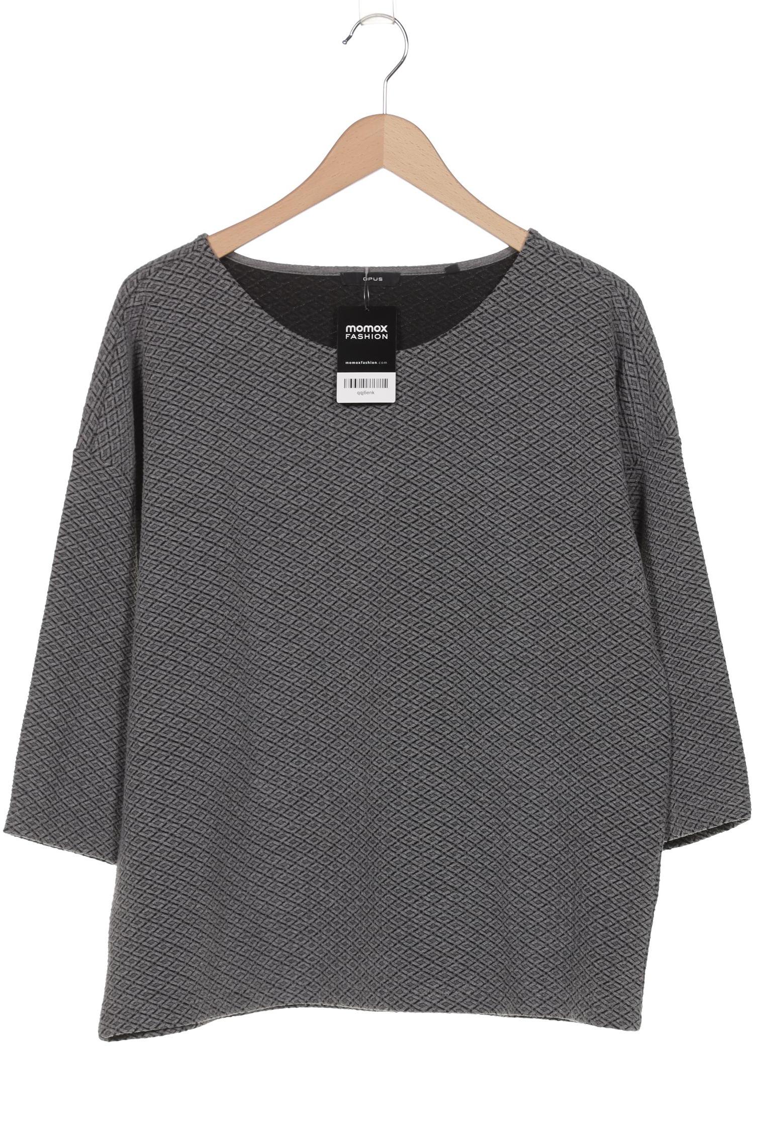 

Opus Damen Langarmshirt, grau, Gr. 42