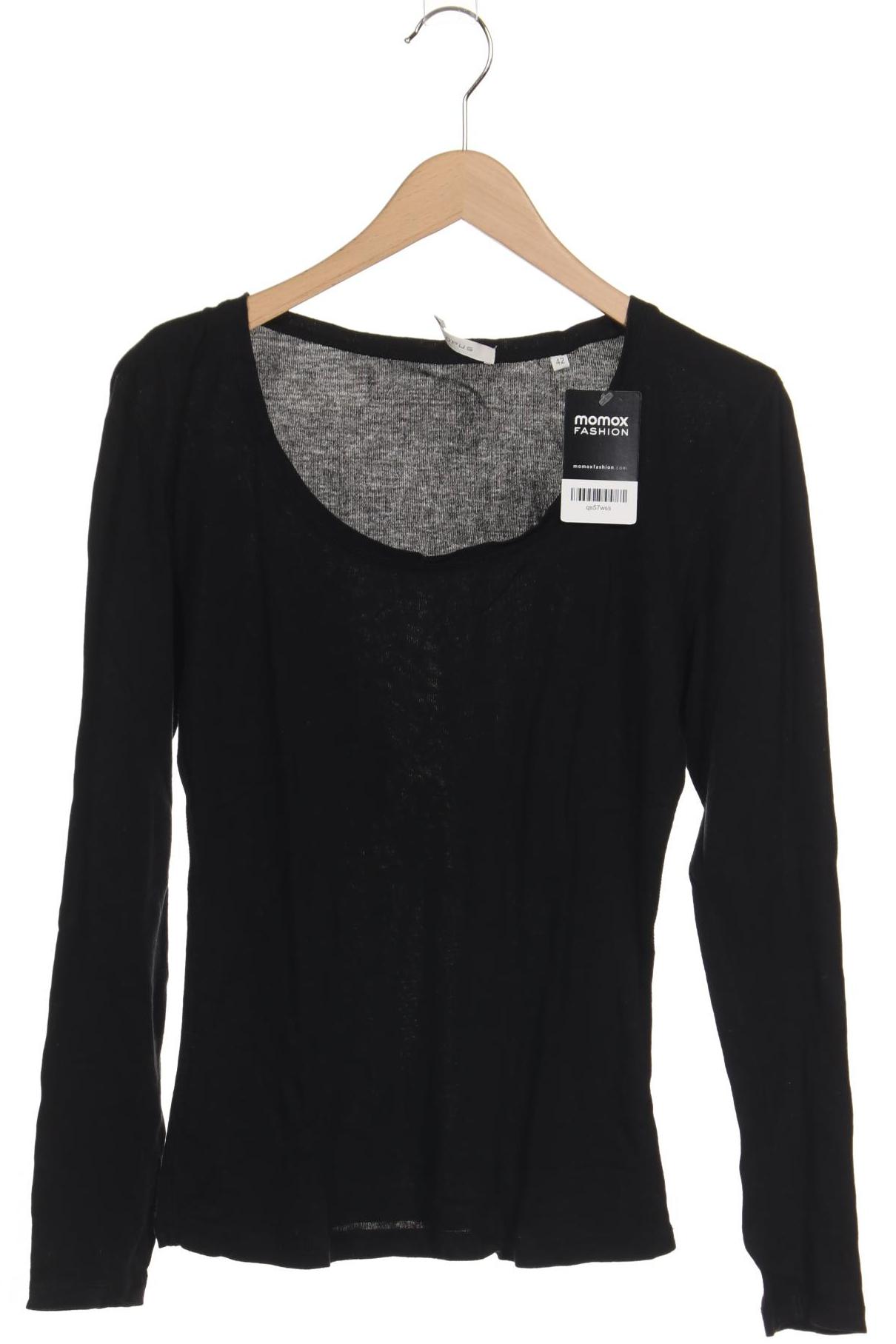 

Opus Damen Langarmshirt, schwarz, Gr. 42