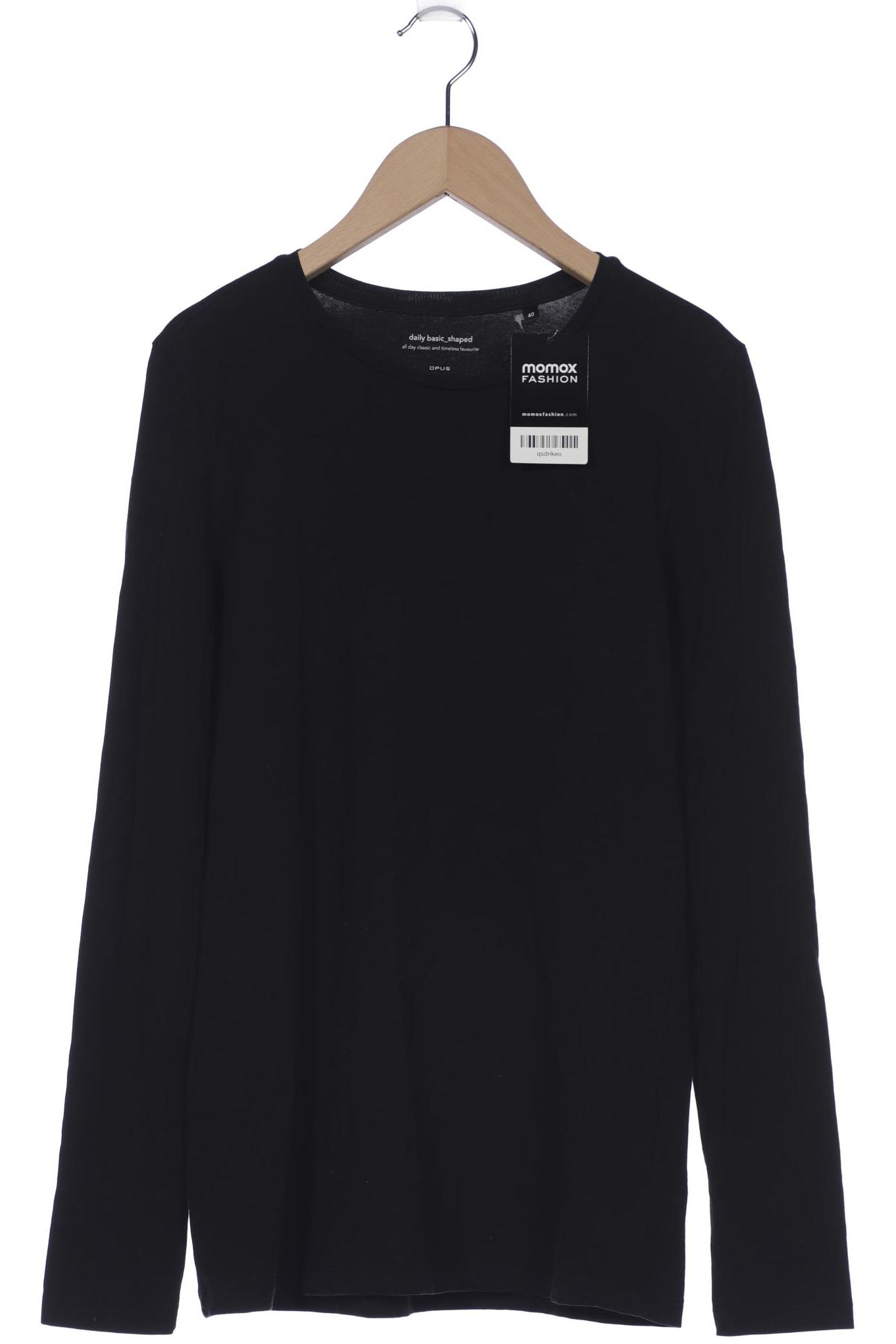 

Opus Damen Langarmshirt, schwarz