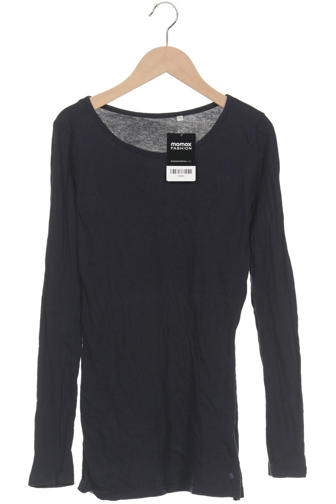 

Opus Damen Langarmshirt, marineblau, Gr. 40