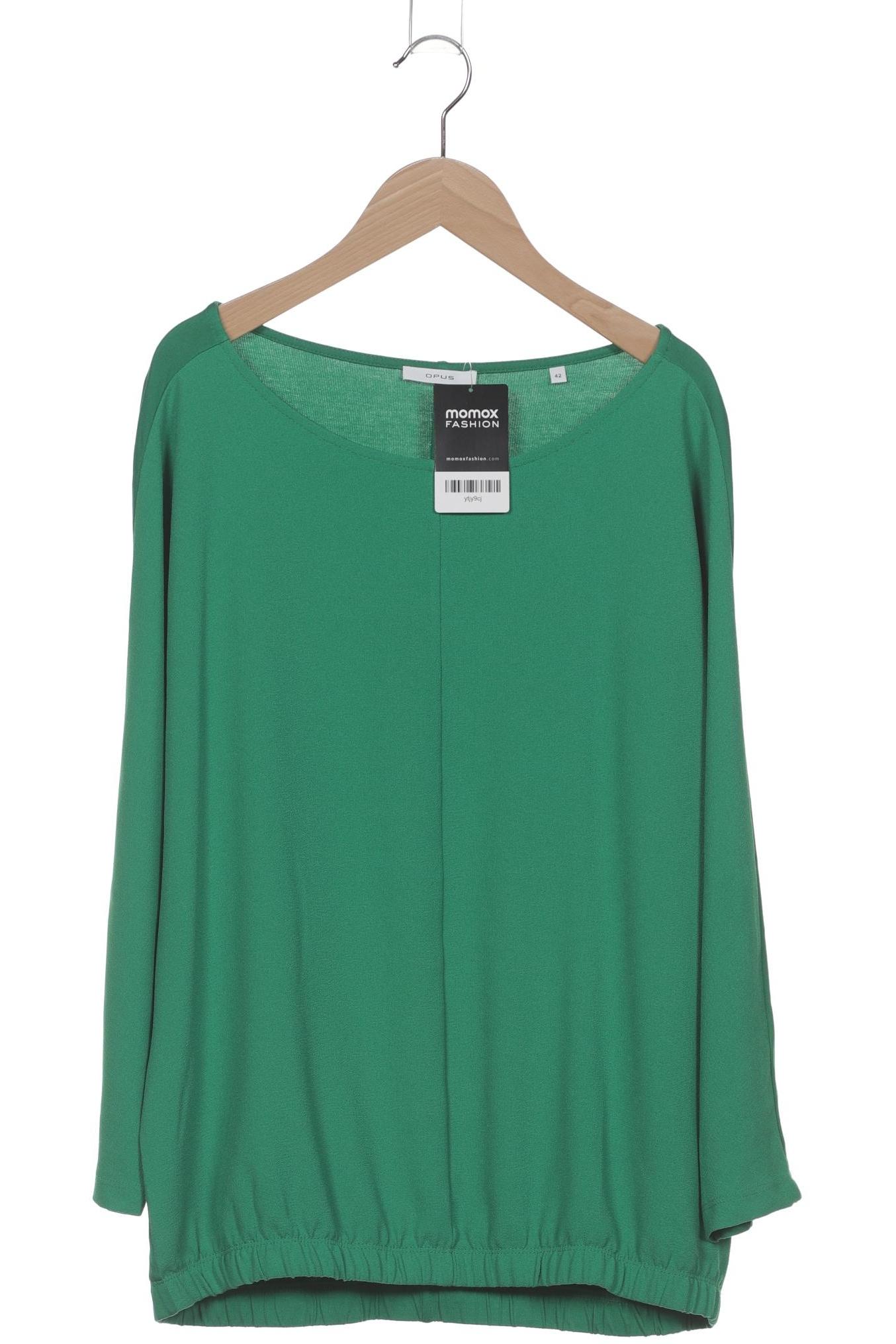 

Opus Damen Langarmshirt, grün, Gr. 42
