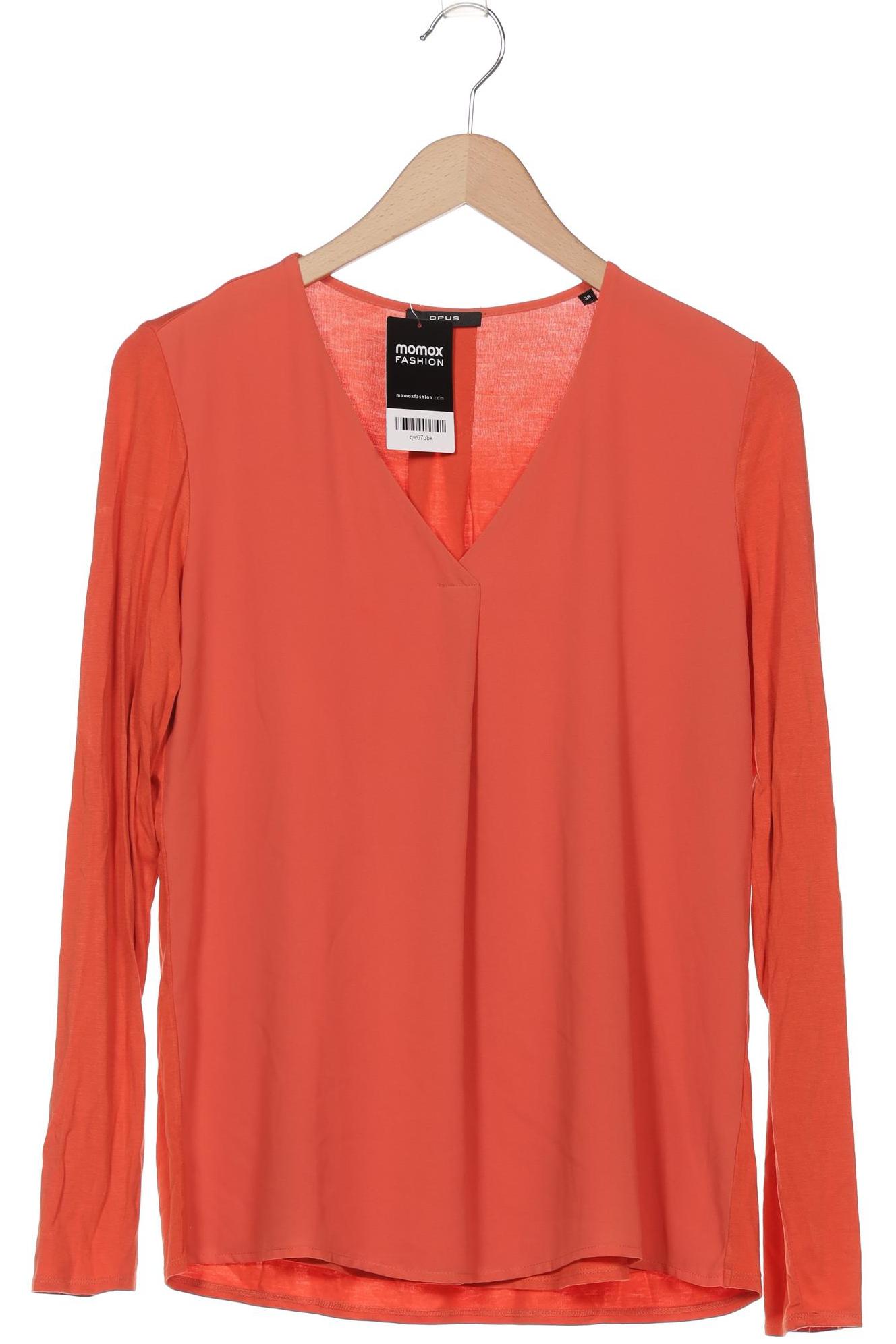 

Opus Damen Langarmshirt, orange, Gr. 38
