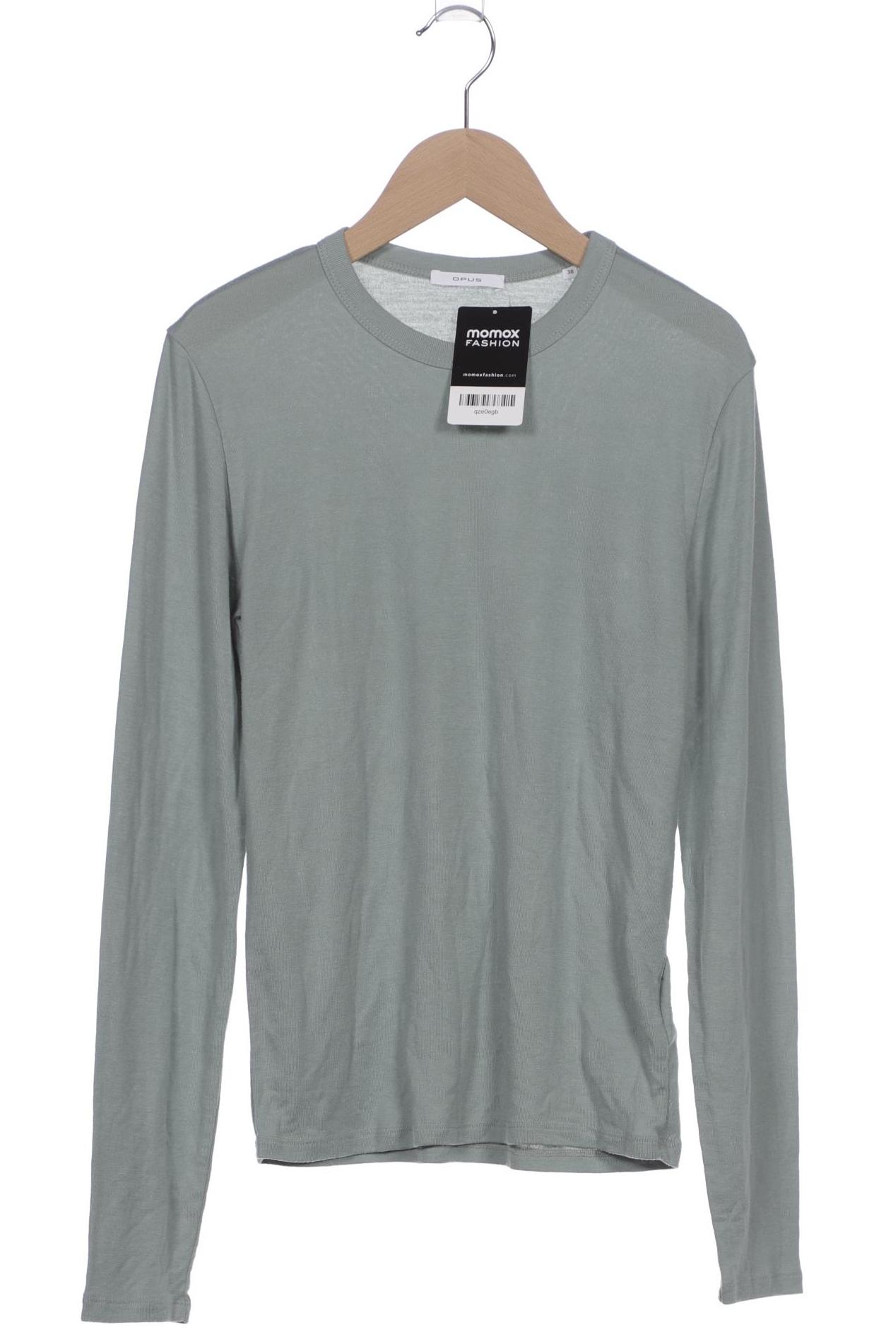 

Opus Damen Langarmshirt, grün, Gr. 38