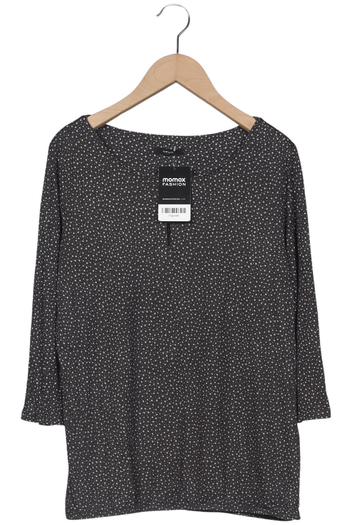 

Opus Damen Langarmshirt, schwarz, Gr. 38