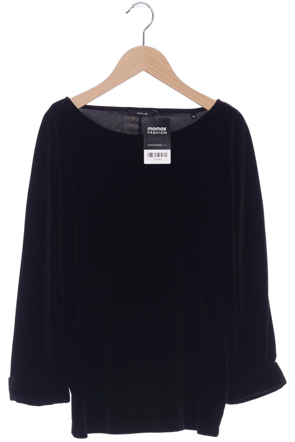 

Opus Damen Langarmshirt, schwarz, Gr. 38