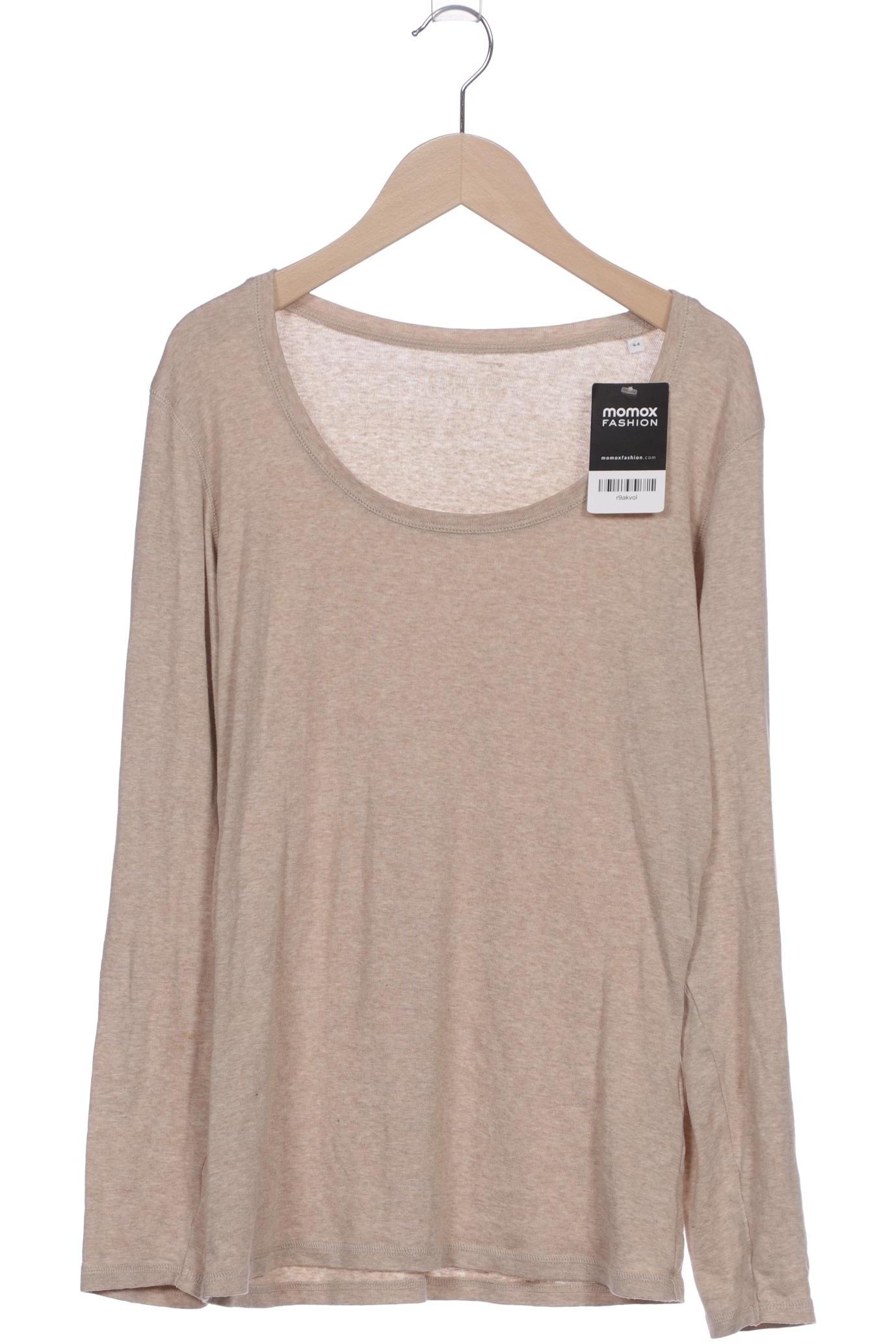 Thumbnail - Opus Damen Langarmshirt, beige, Gr. 44