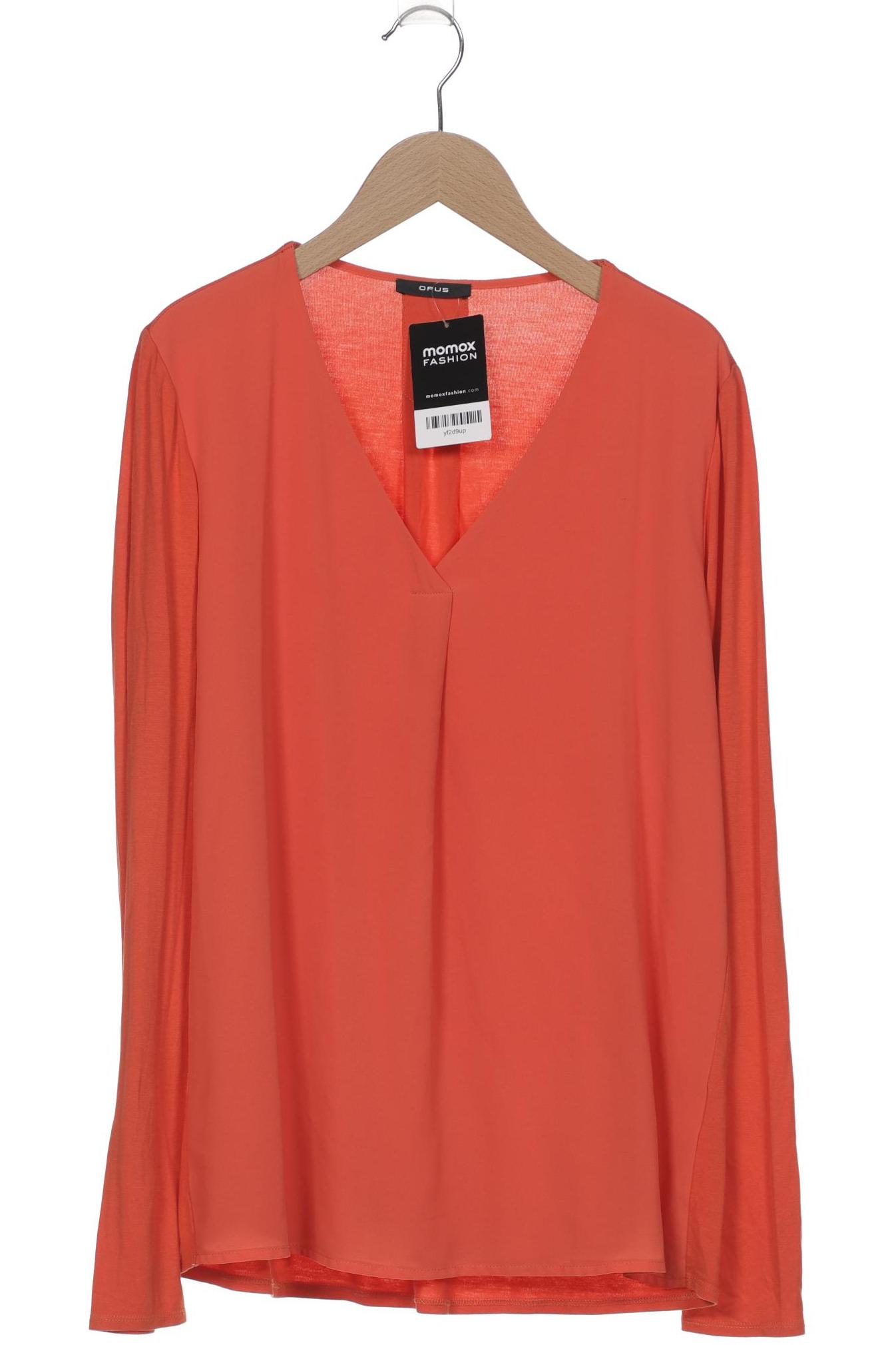 

Opus Damen Langarmshirt, orange, Gr. 38
