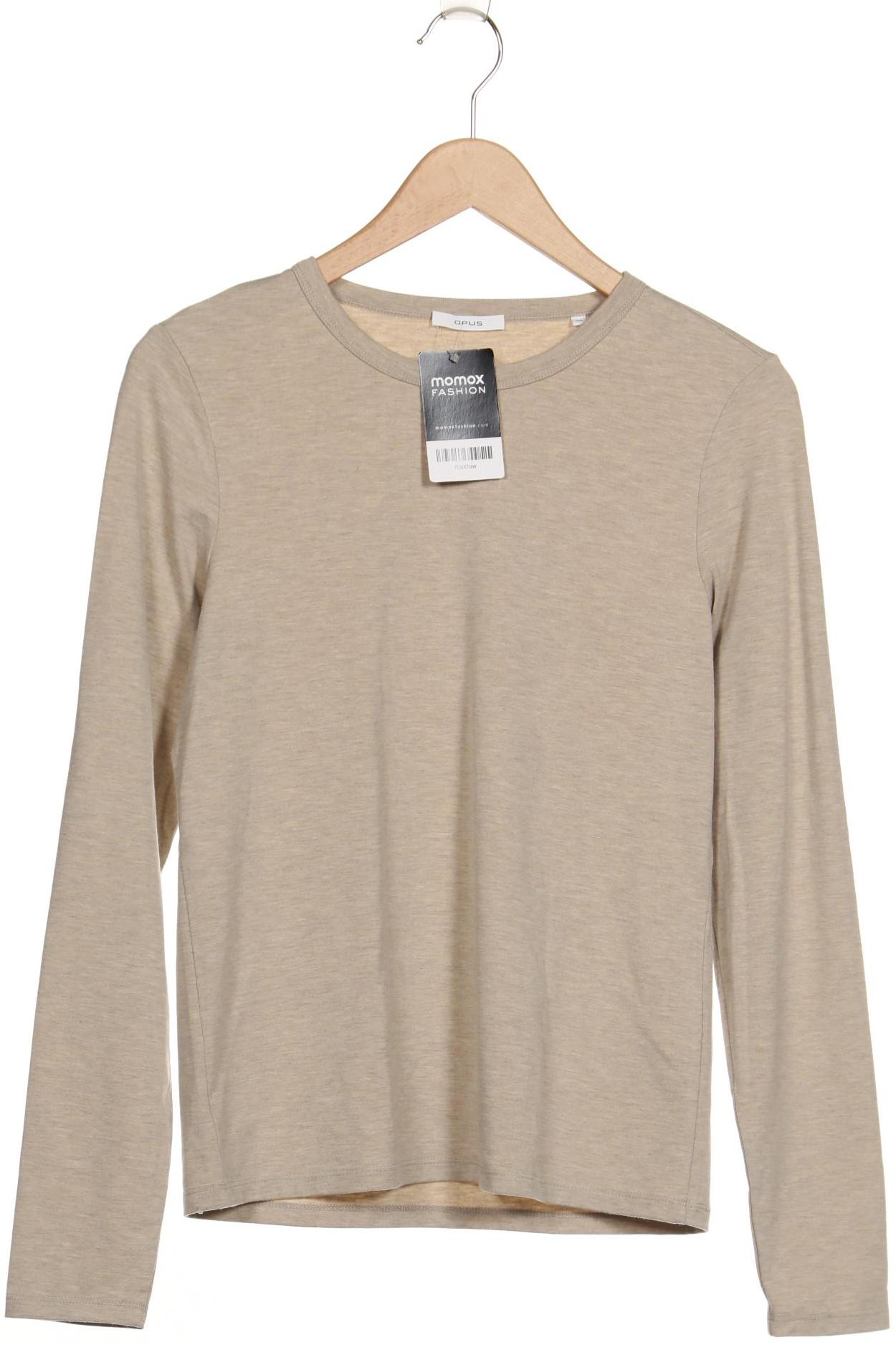 

Opus Damen Langarmshirt, beige, Gr. 38