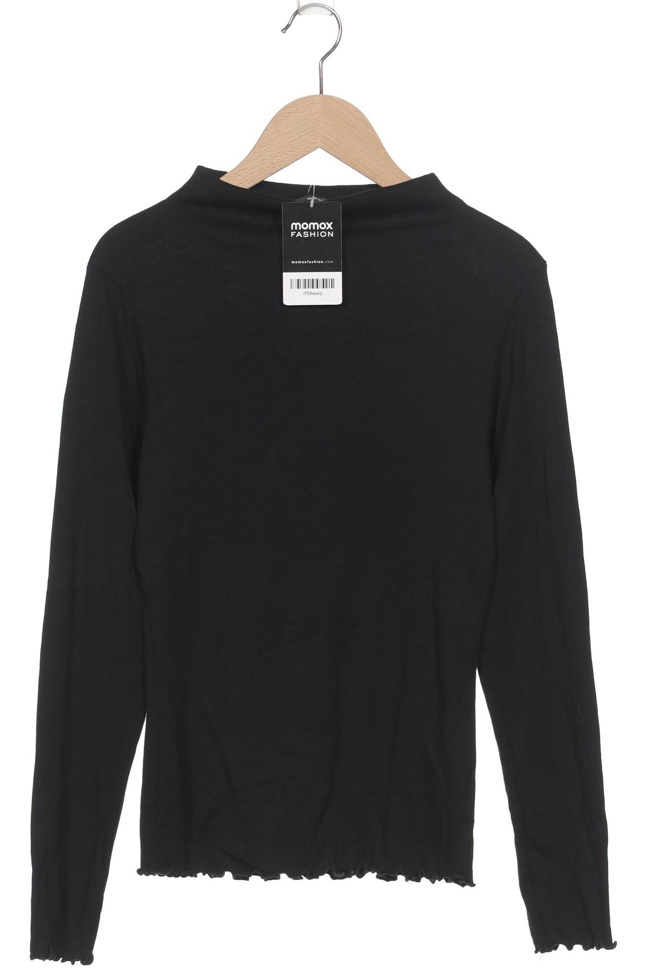 

Opus Damen Langarmshirt, schwarz, Gr. 36