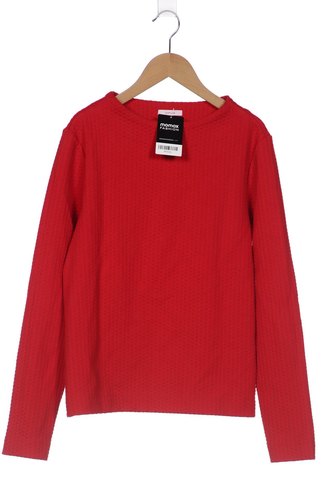 

Opus Damen Langarmshirt, rot, Gr. 38