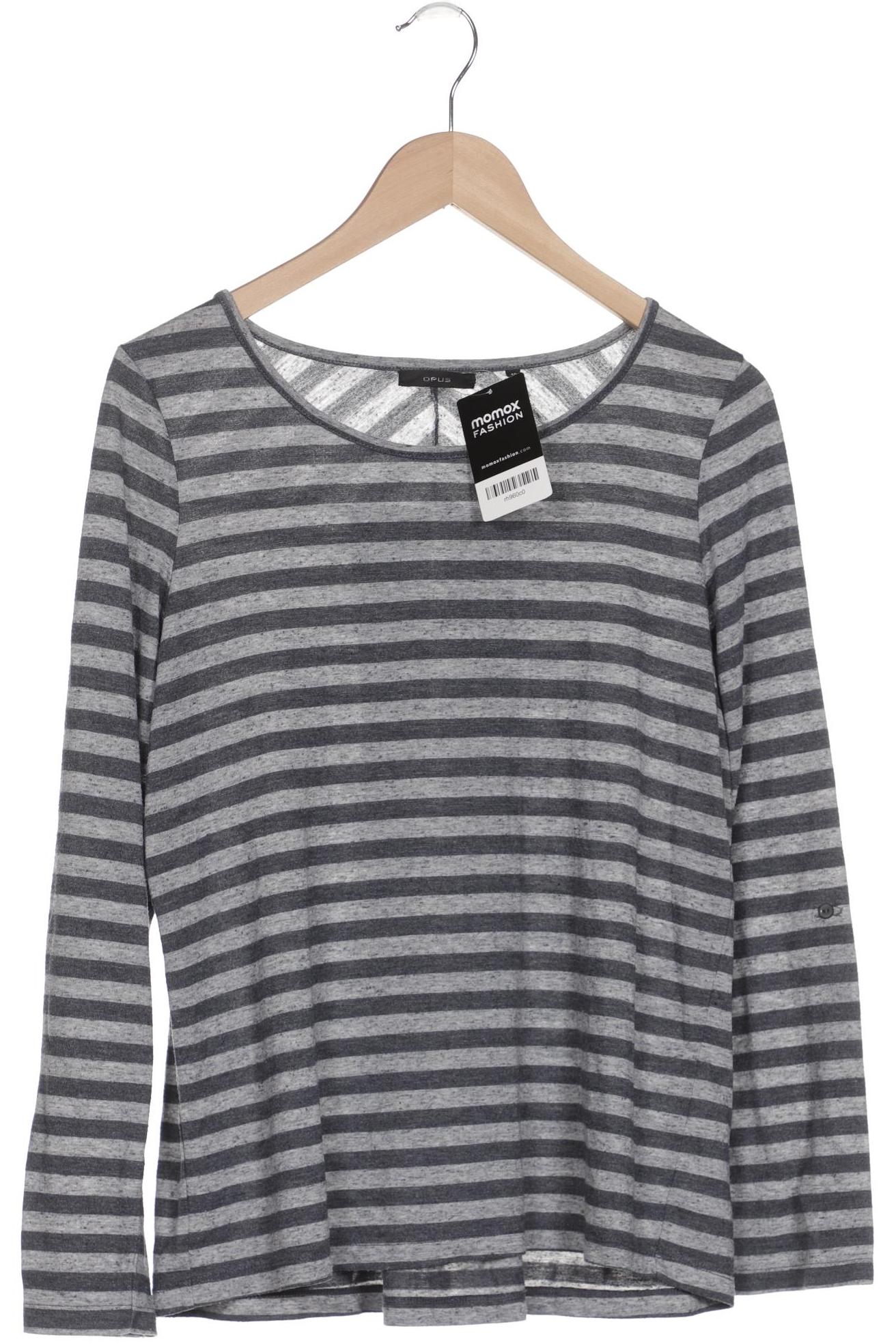 

Opus Damen Langarmshirt, grau, Gr. 40