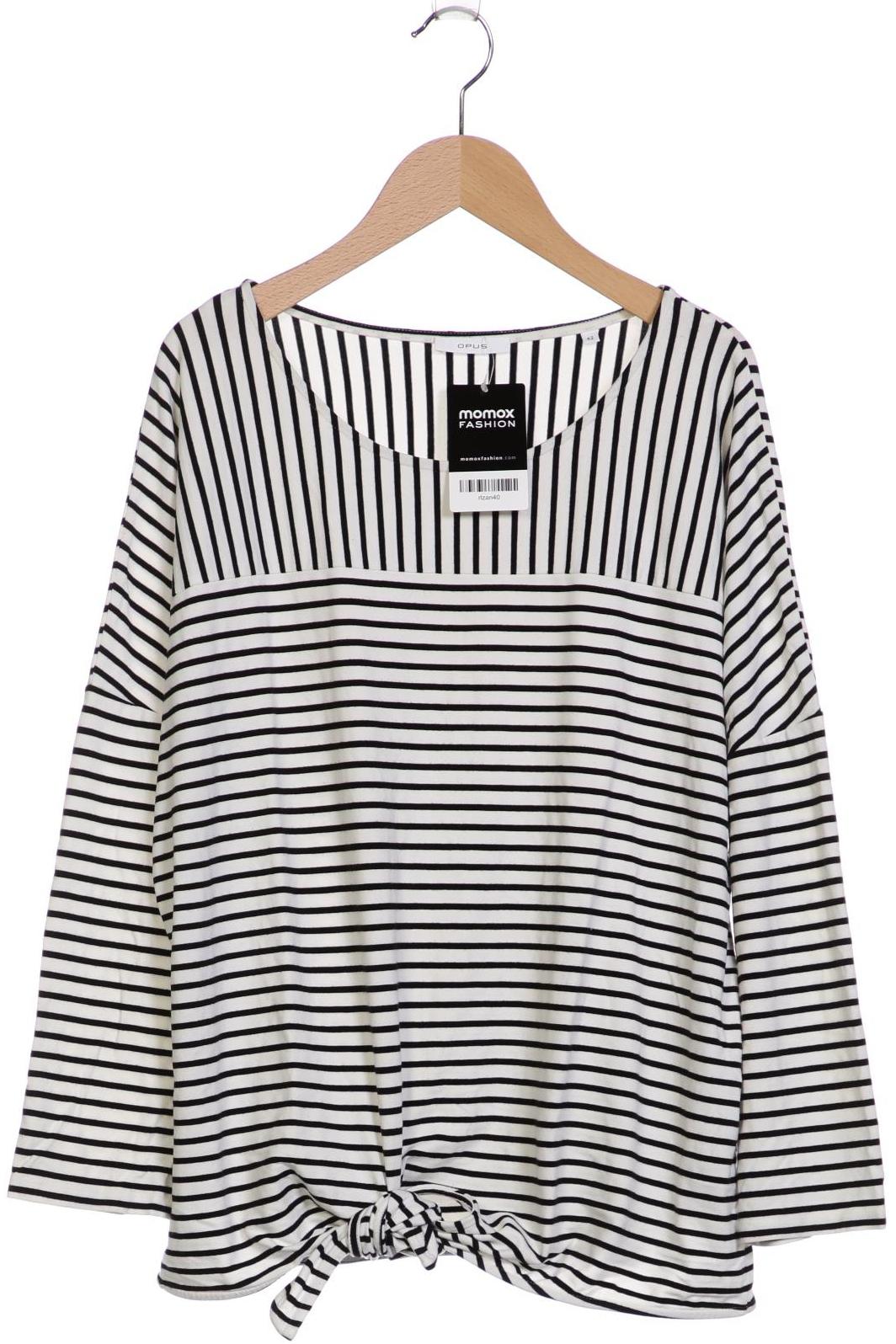 

Opus Damen Langarmshirt, weiß, Gr. 42