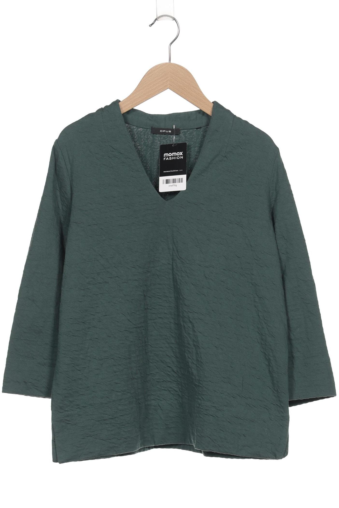 

Opus Damen Langarmshirt, türkis, Gr. 42