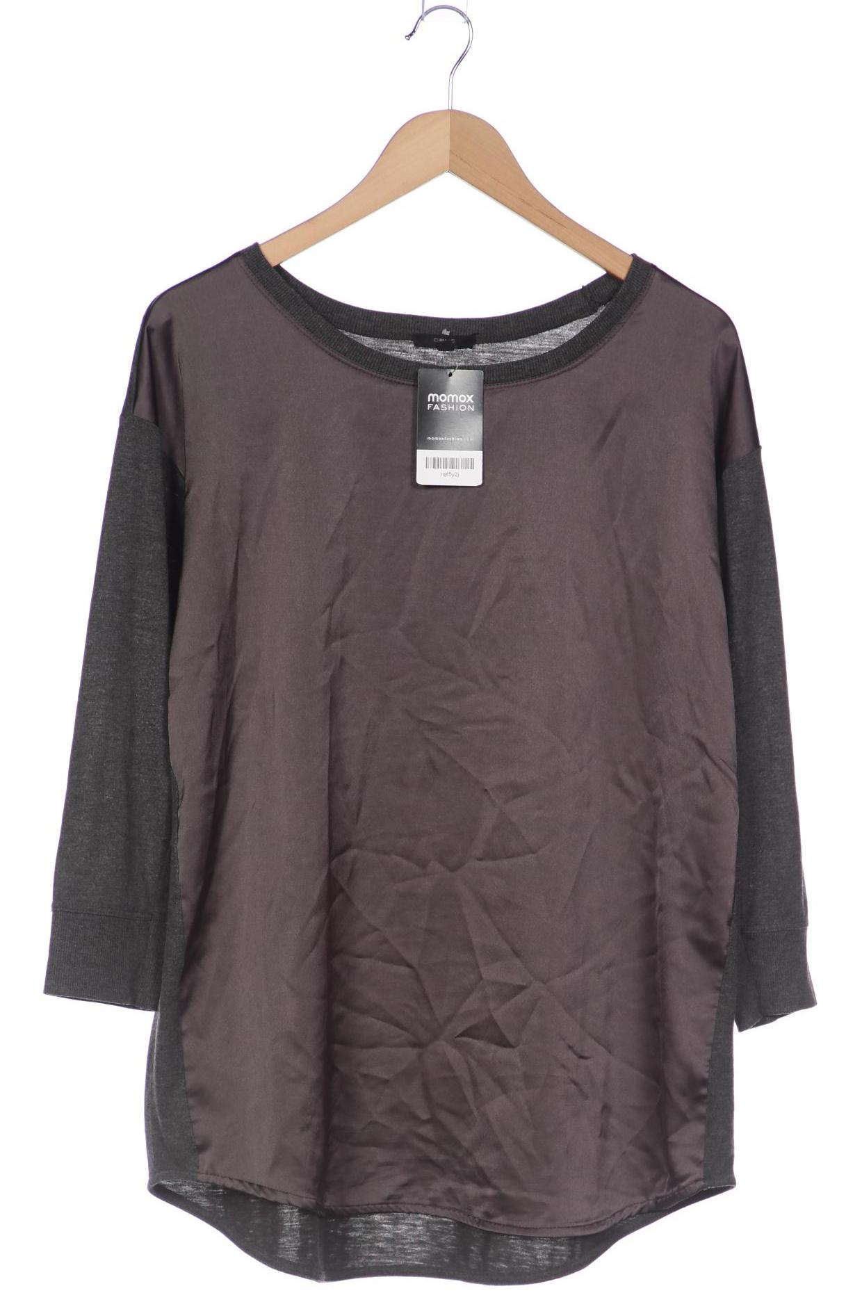 

Opus Damen Langarmshirt, grau, Gr. 42