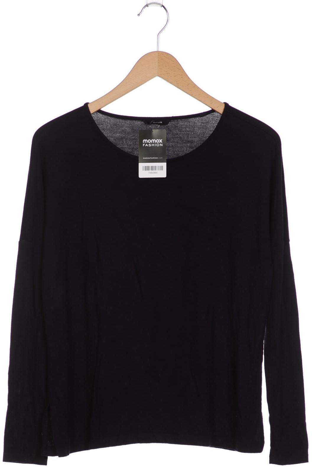 

Opus Damen Langarmshirt, marineblau, Gr. 36