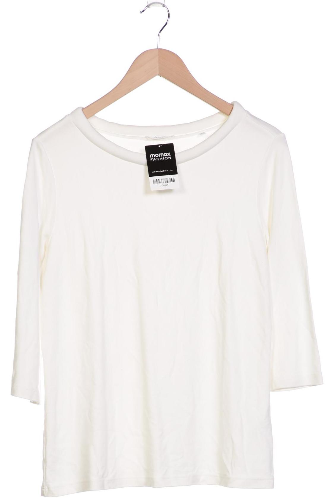 

Opus Damen Langarmshirt, weiß, Gr. 40