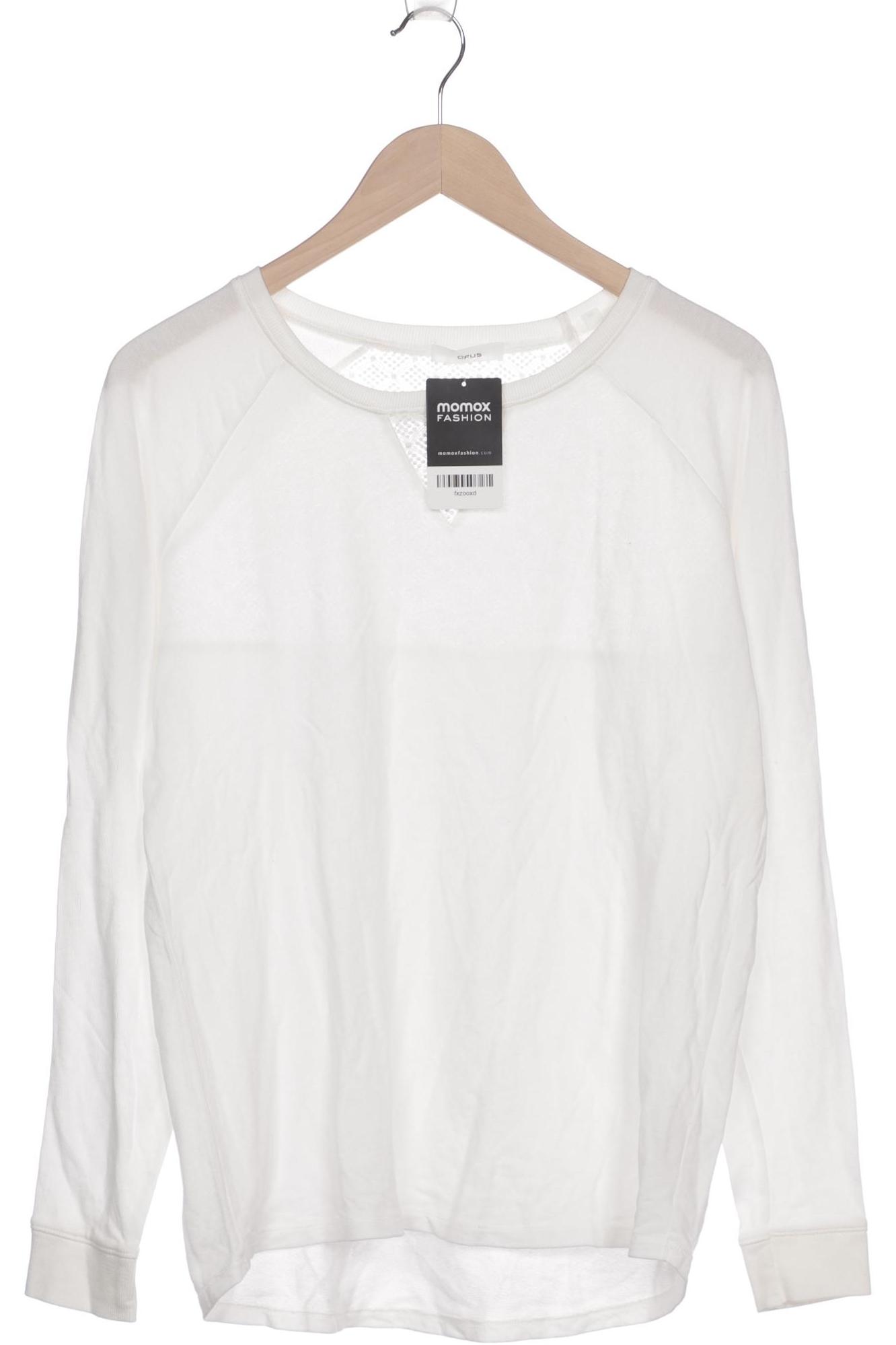 

Opus Damen Langarmshirt, cremeweiß, Gr. 40