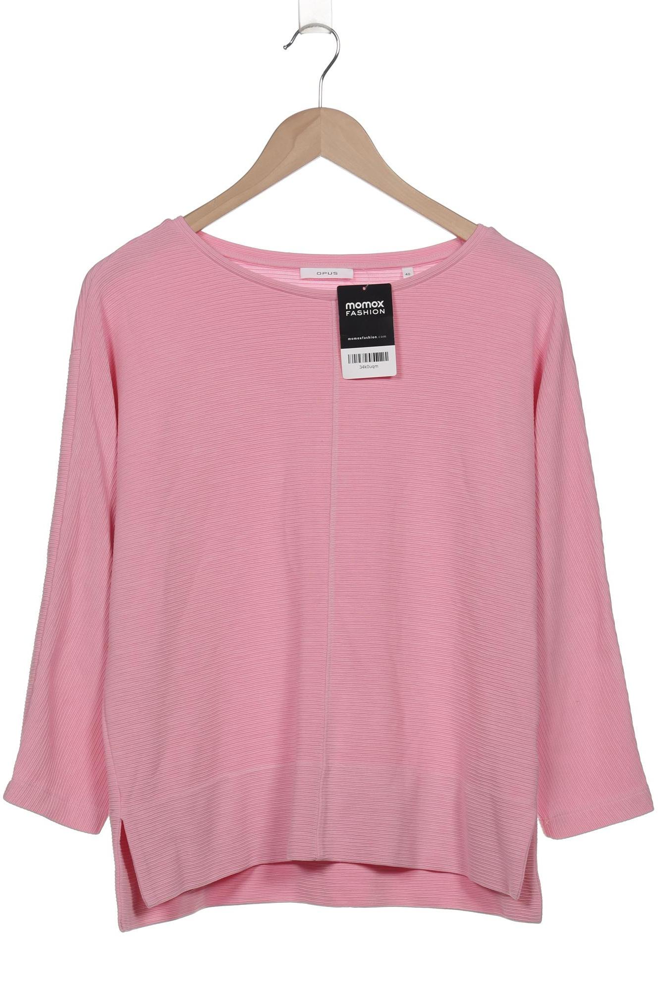

Opus Damen Langarmshirt, pink, Gr. 40