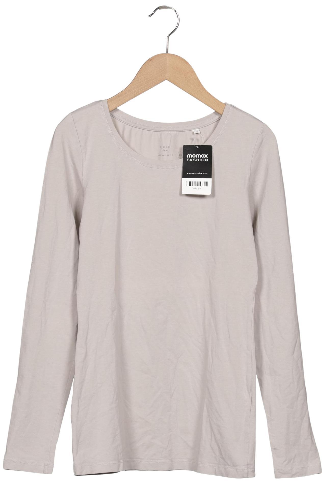 

Opus Damen Langarmshirt, grau, Gr. 36