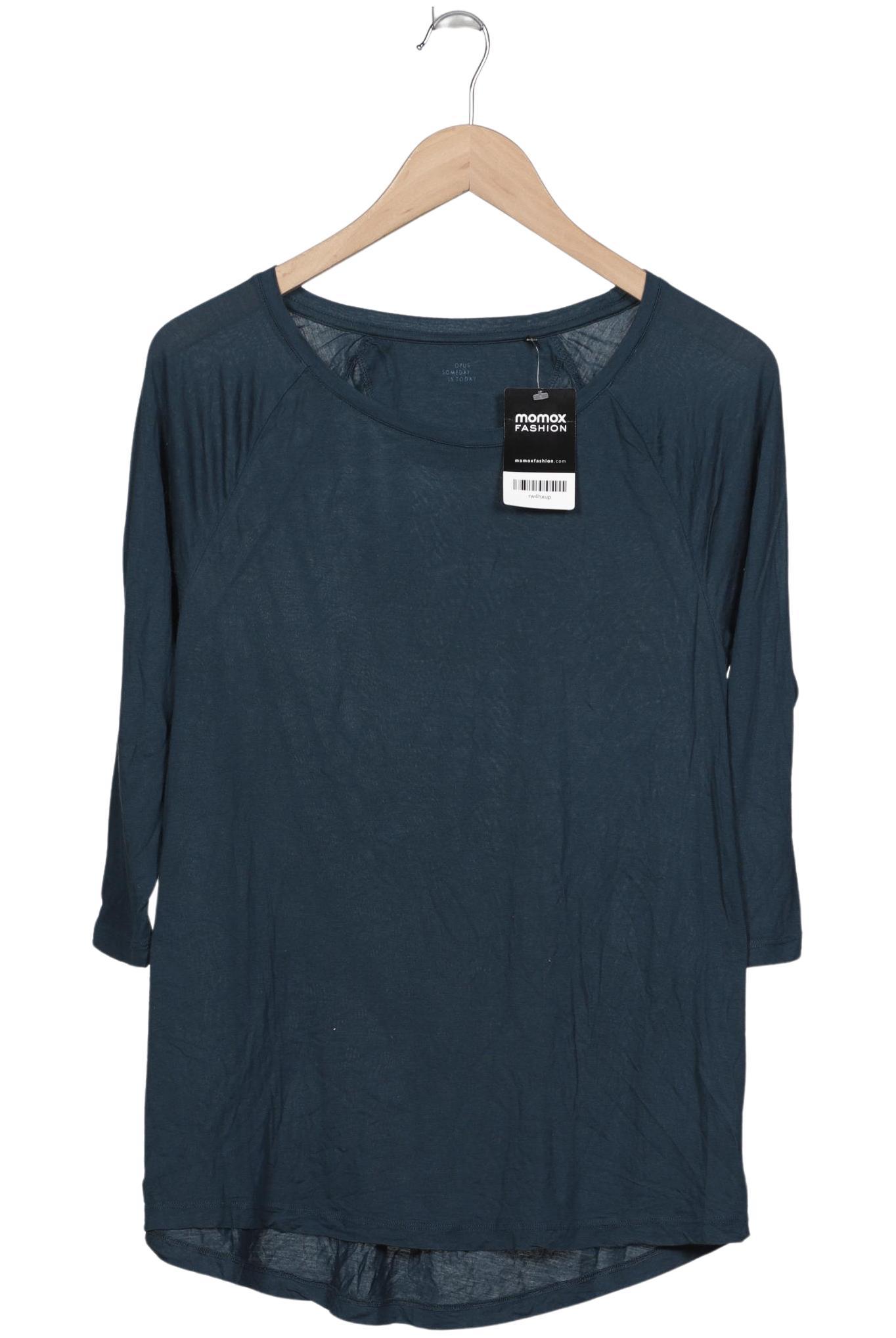 

Opus Damen Langarmshirt, blau, Gr. 36