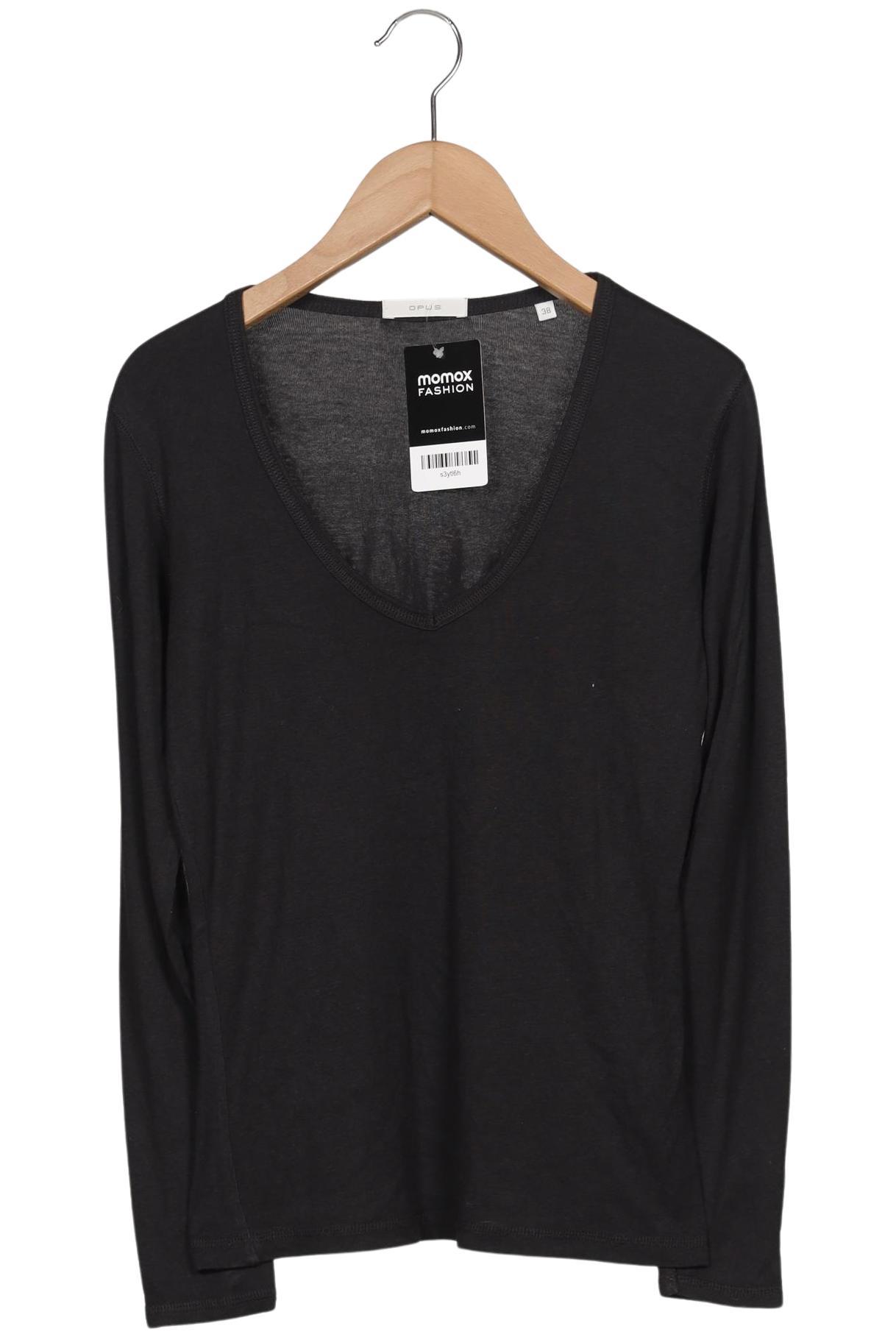 

Opus Damen Langarmshirt, grau, Gr. 38