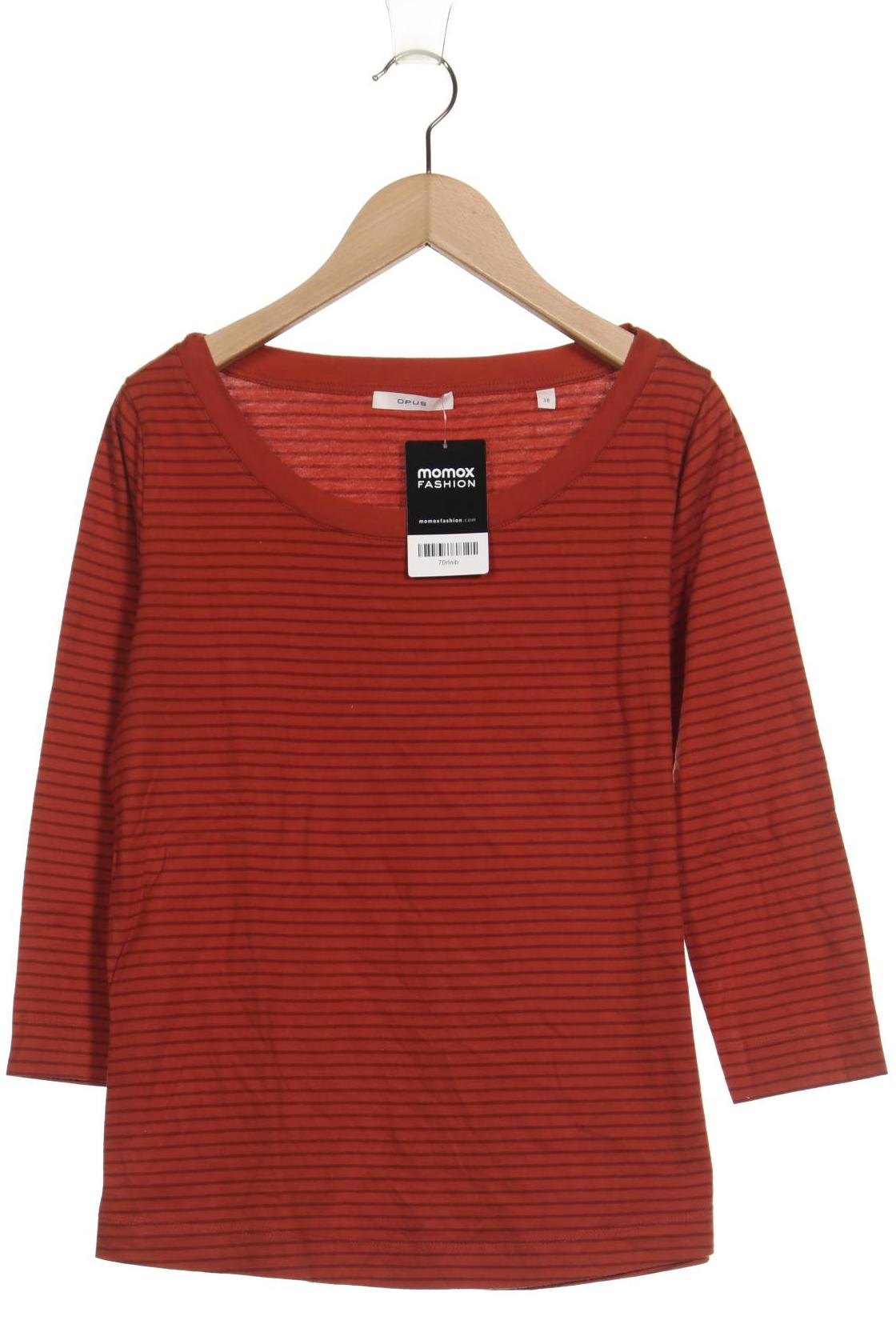 

Opus Damen Langarmshirt, orange, Gr. 38