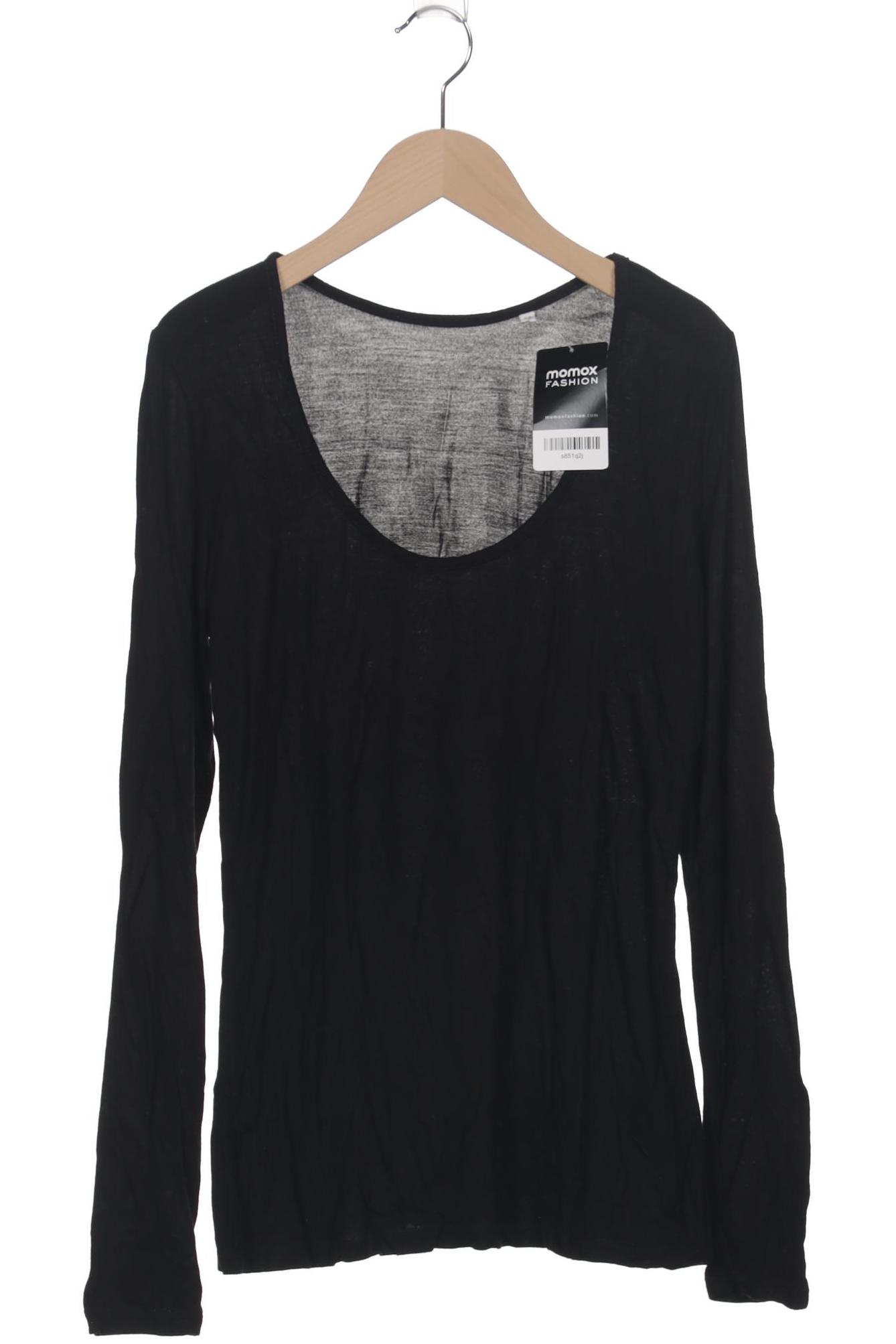 

Opus Damen Langarmshirt, schwarz, Gr. 38