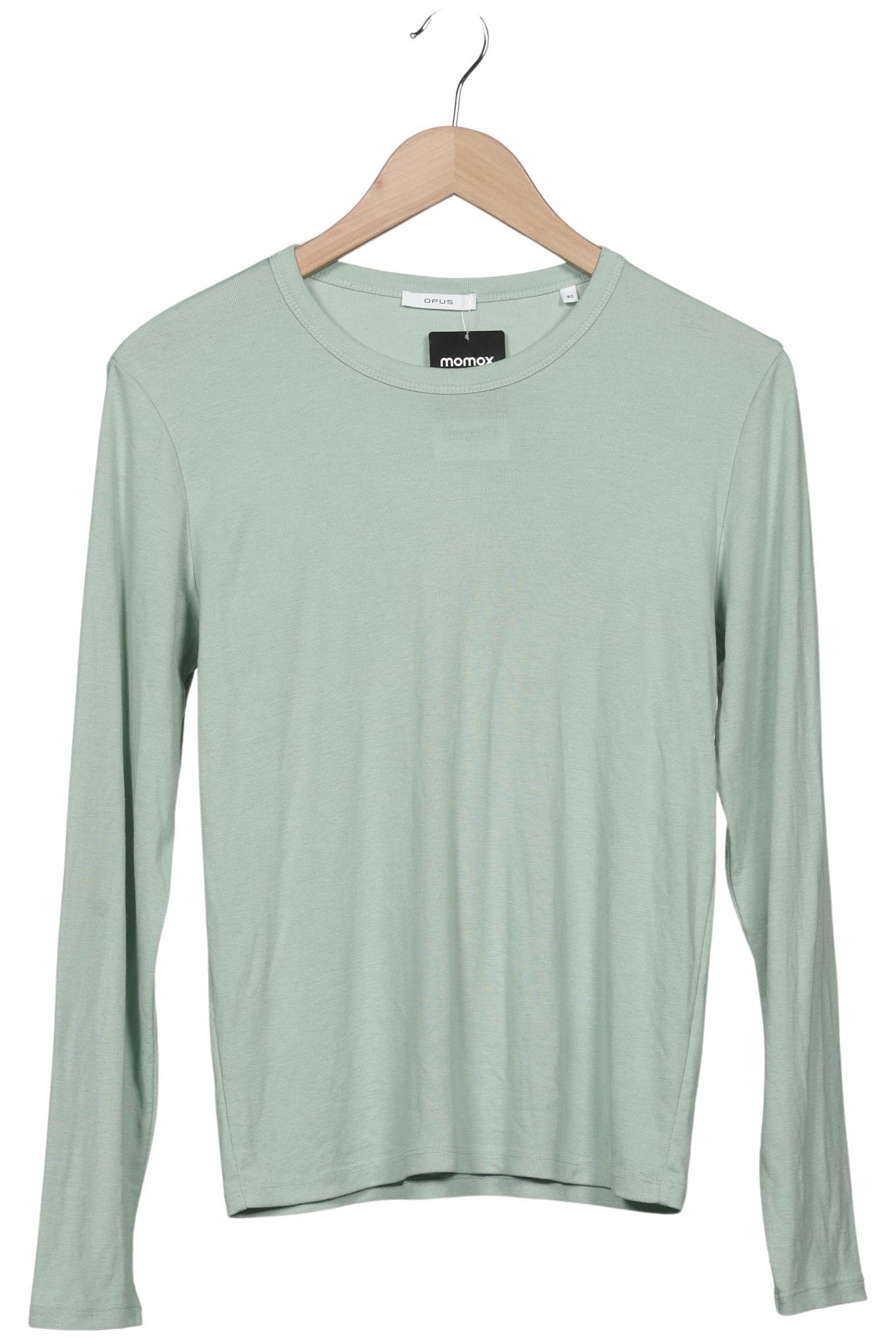 

Opus Damen Langarmshirt, hellgrün, Gr. 40