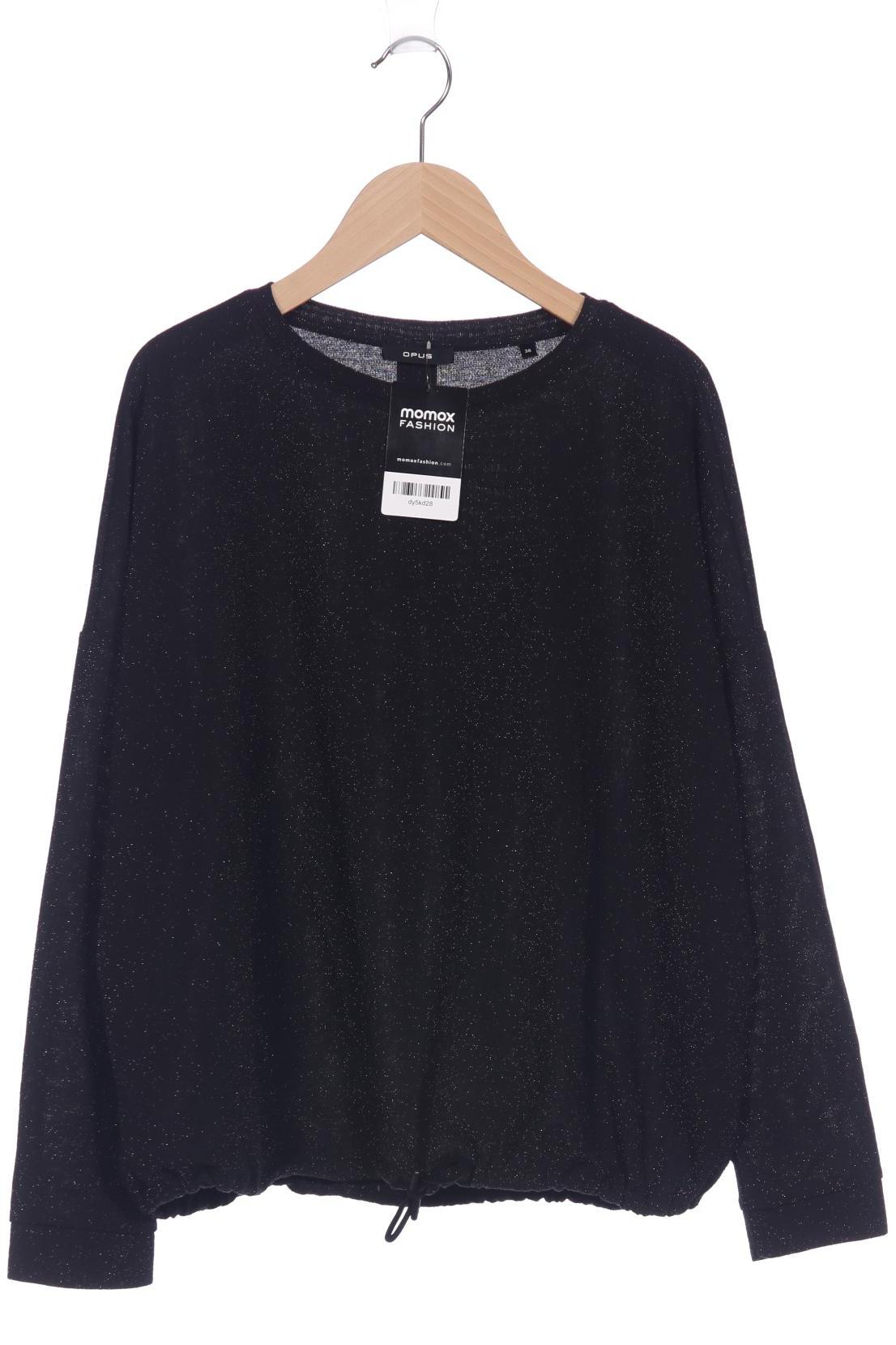 

Opus Damen Langarmshirt, schwarz, Gr. 38