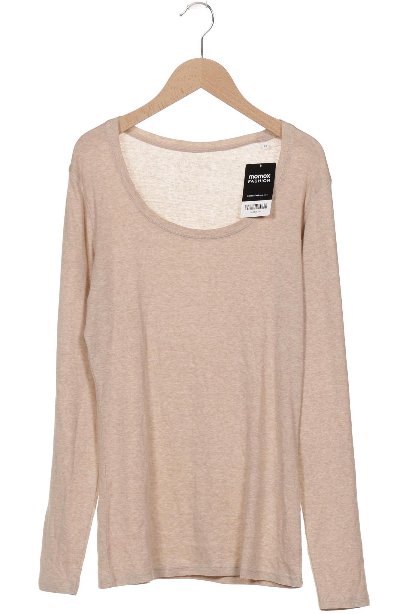 

Opus Damen Langarmshirt, beige, Gr. 42