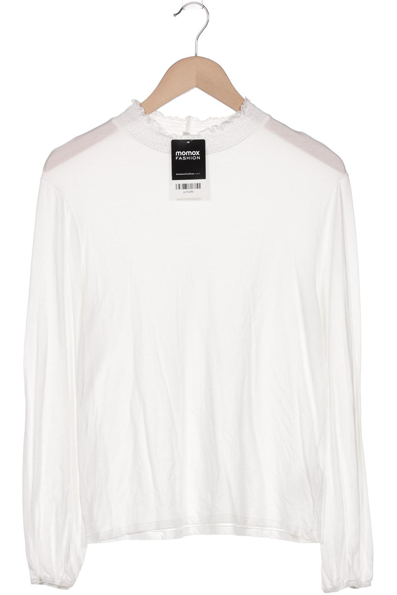 

Opus Damen Langarmshirt, weiß, Gr. 42