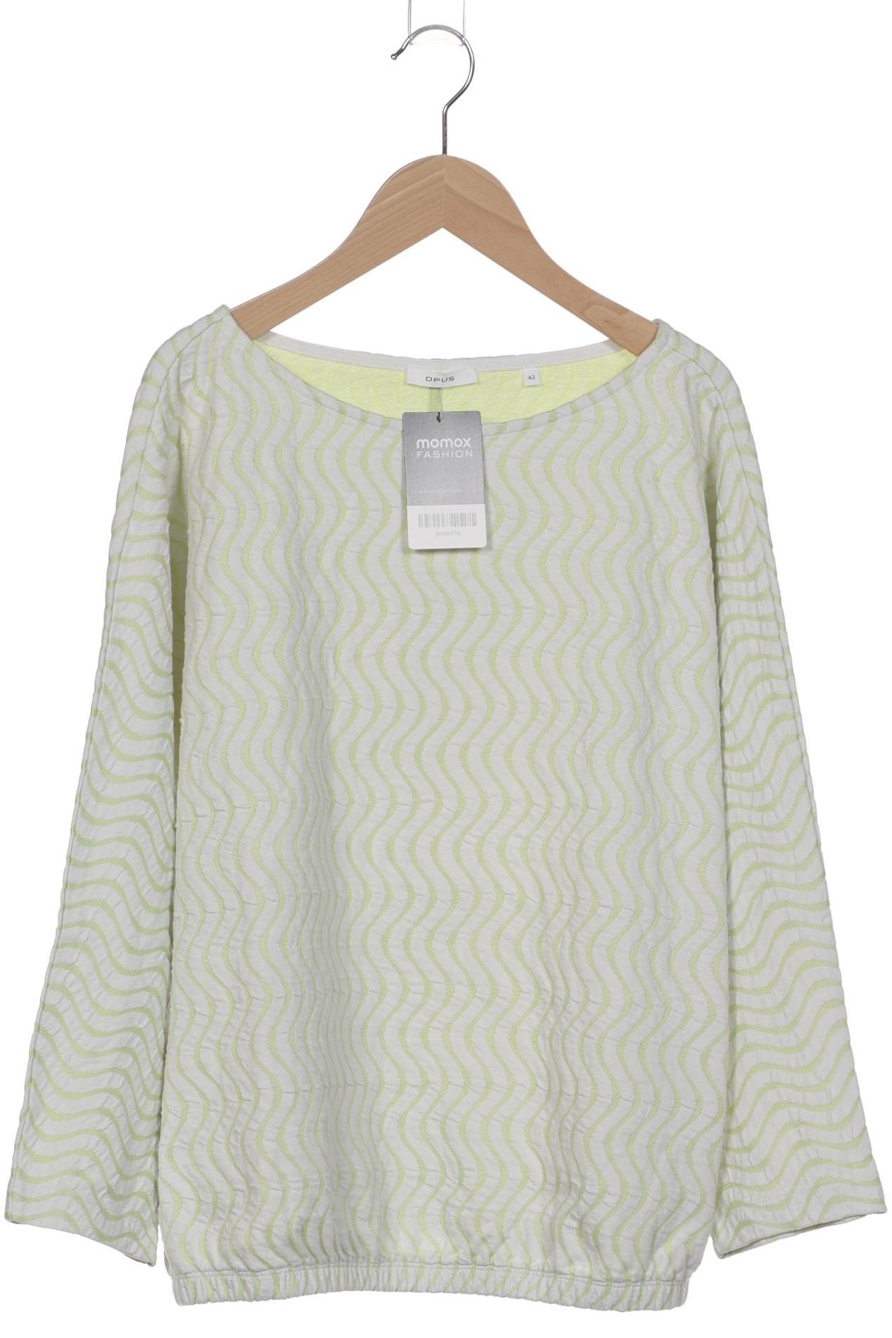 

Opus Damen Langarmshirt, weiß, Gr. 42