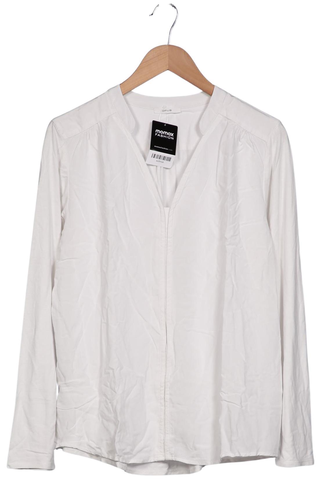 

Opus Damen Langarmshirt, weiß, Gr. 44