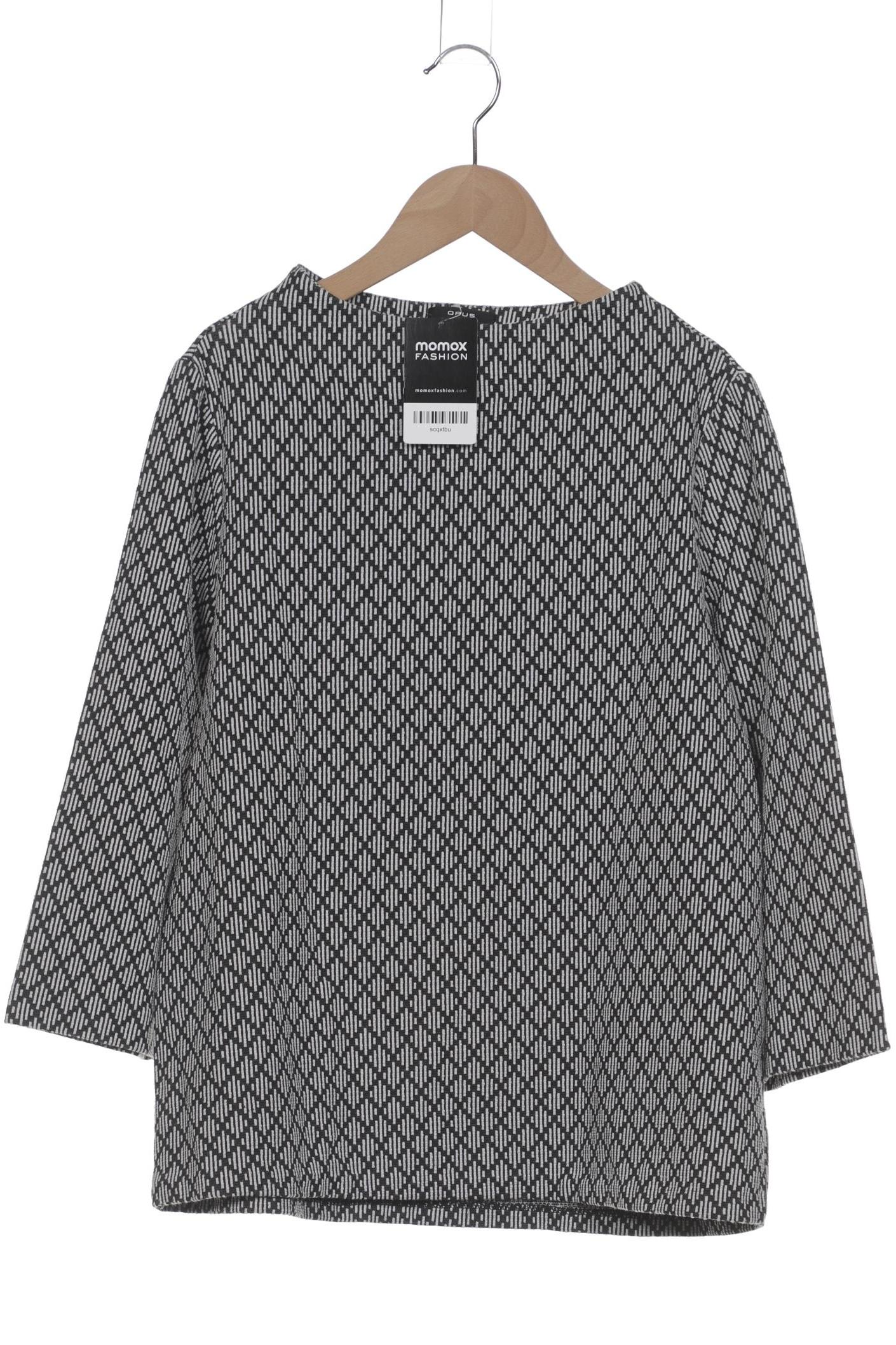 

Opus Damen Langarmshirt, schwarz, Gr. 38