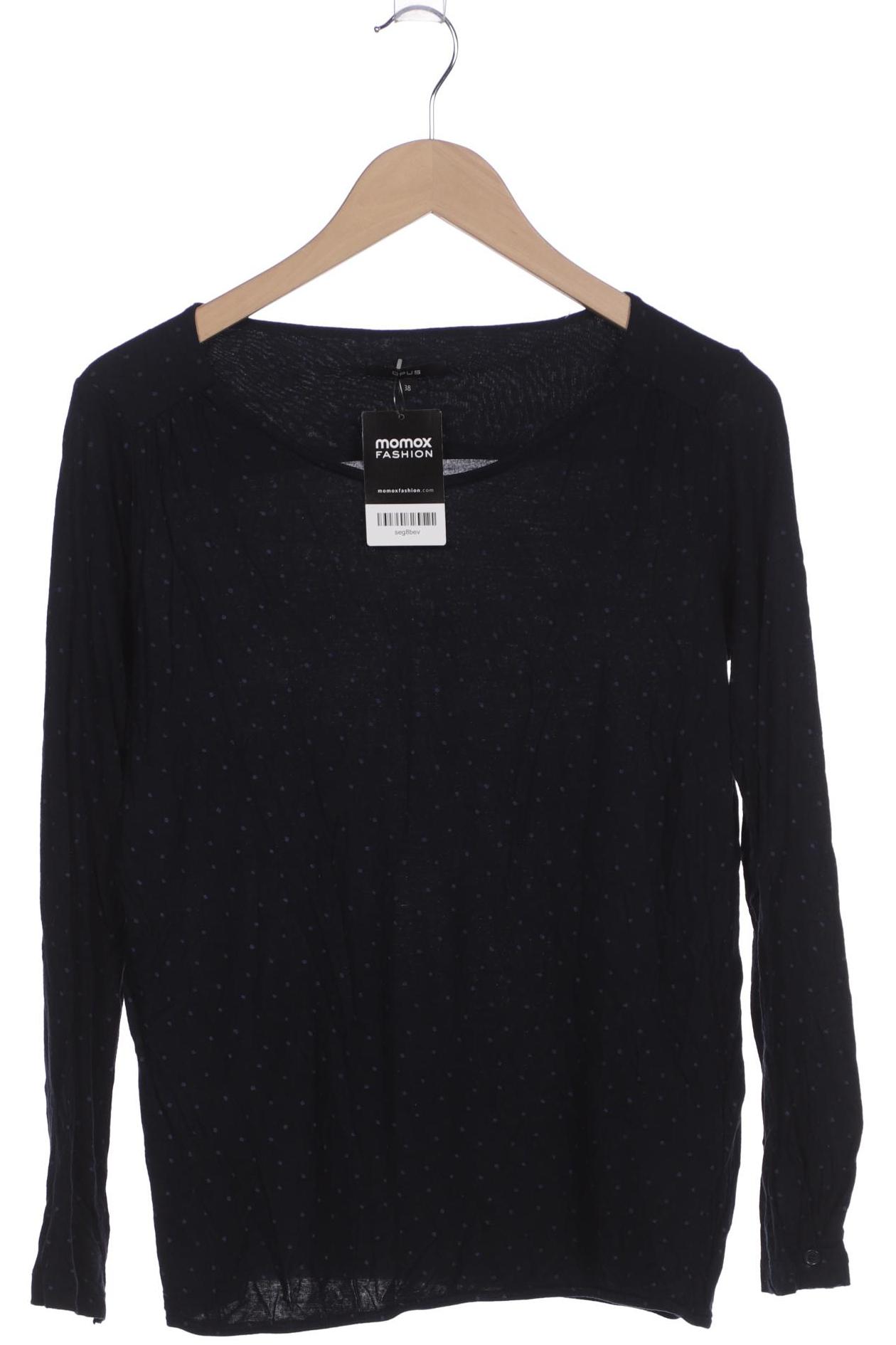 

Opus Damen Langarmshirt, marineblau, Gr. 38