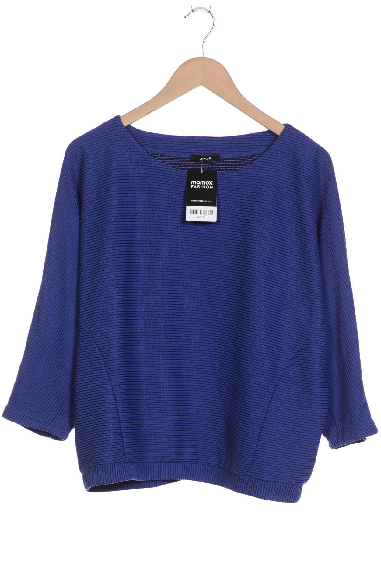 

Opus Damen Langarmshirt, blau, Gr. 40