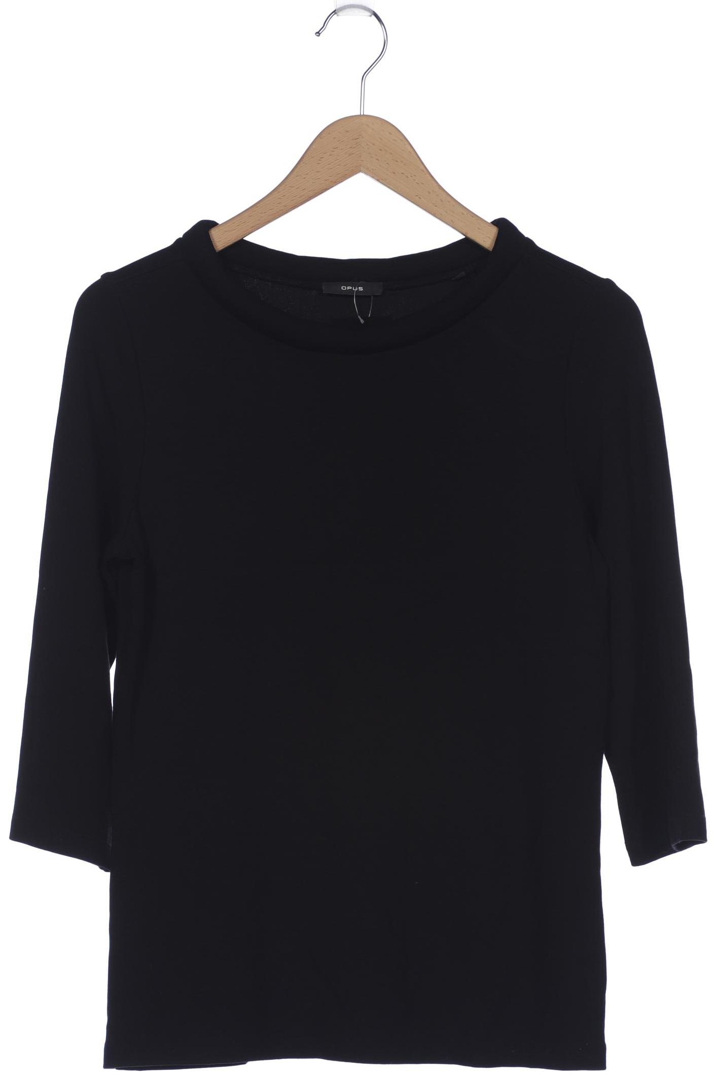 

Opus Damen Langarmshirt, schwarz, Gr. 38