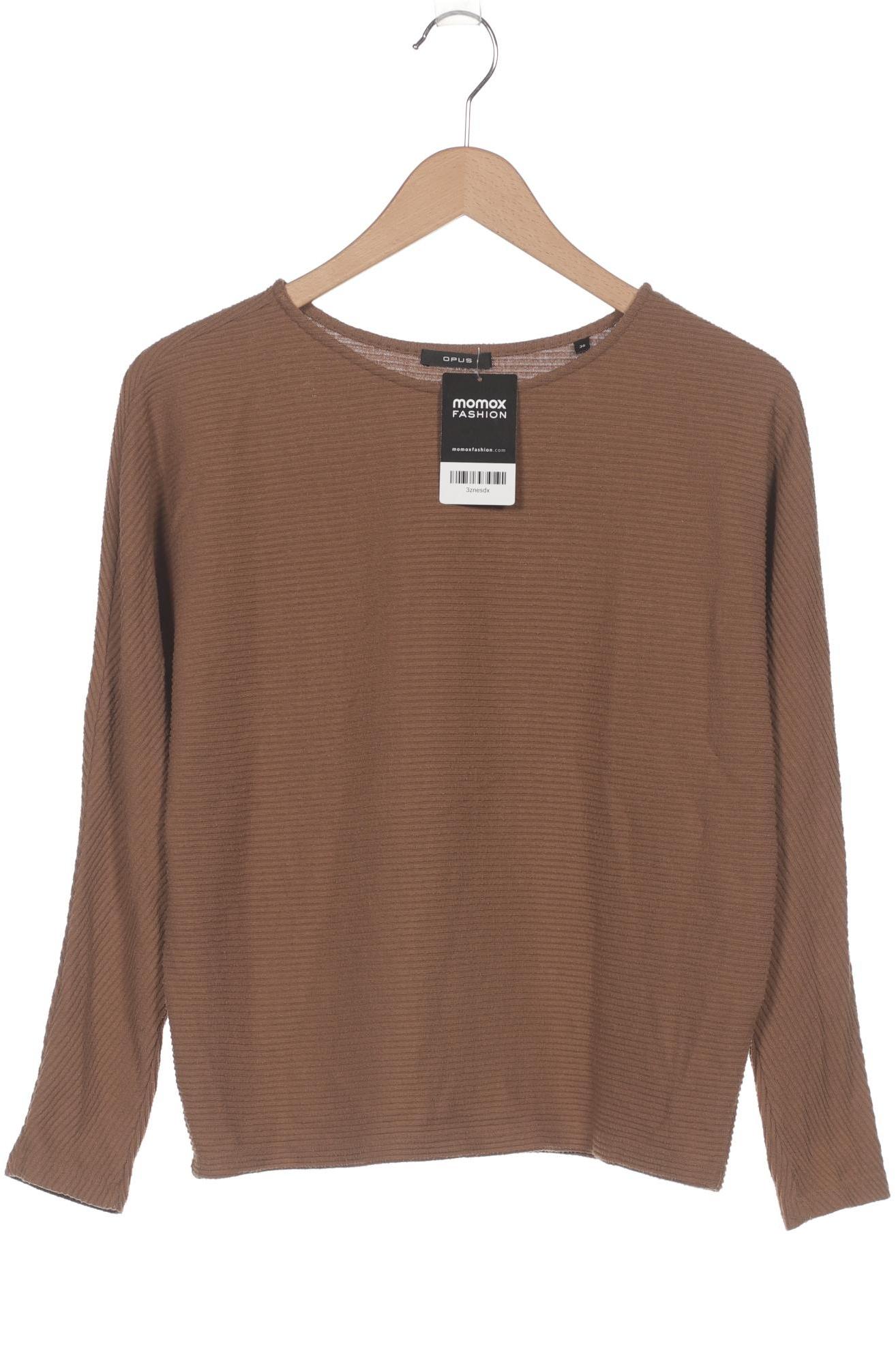 

Opus Damen Langarmshirt, braun, Gr. 36