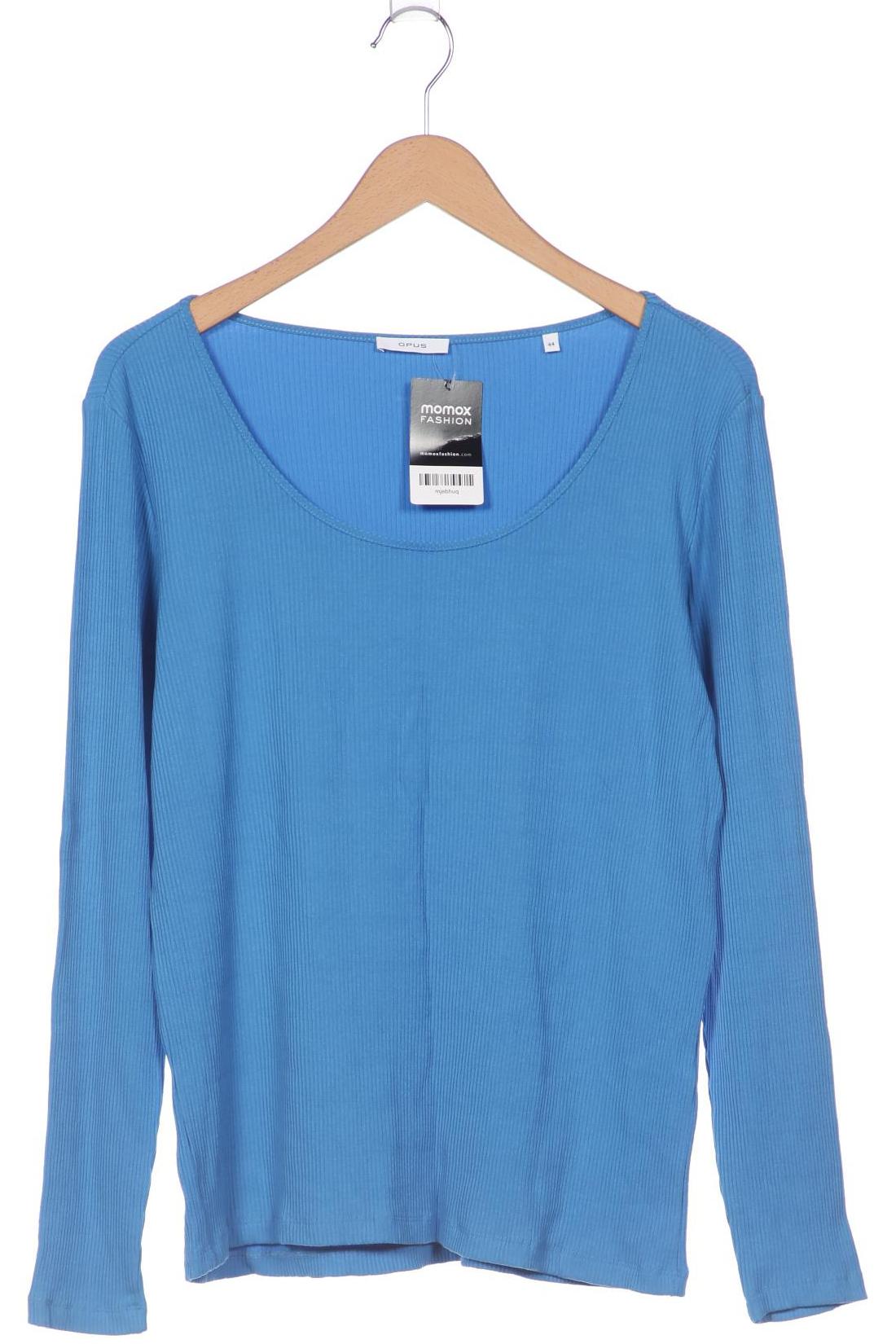 

Opus Damen Langarmshirt, blau, Gr. 44
