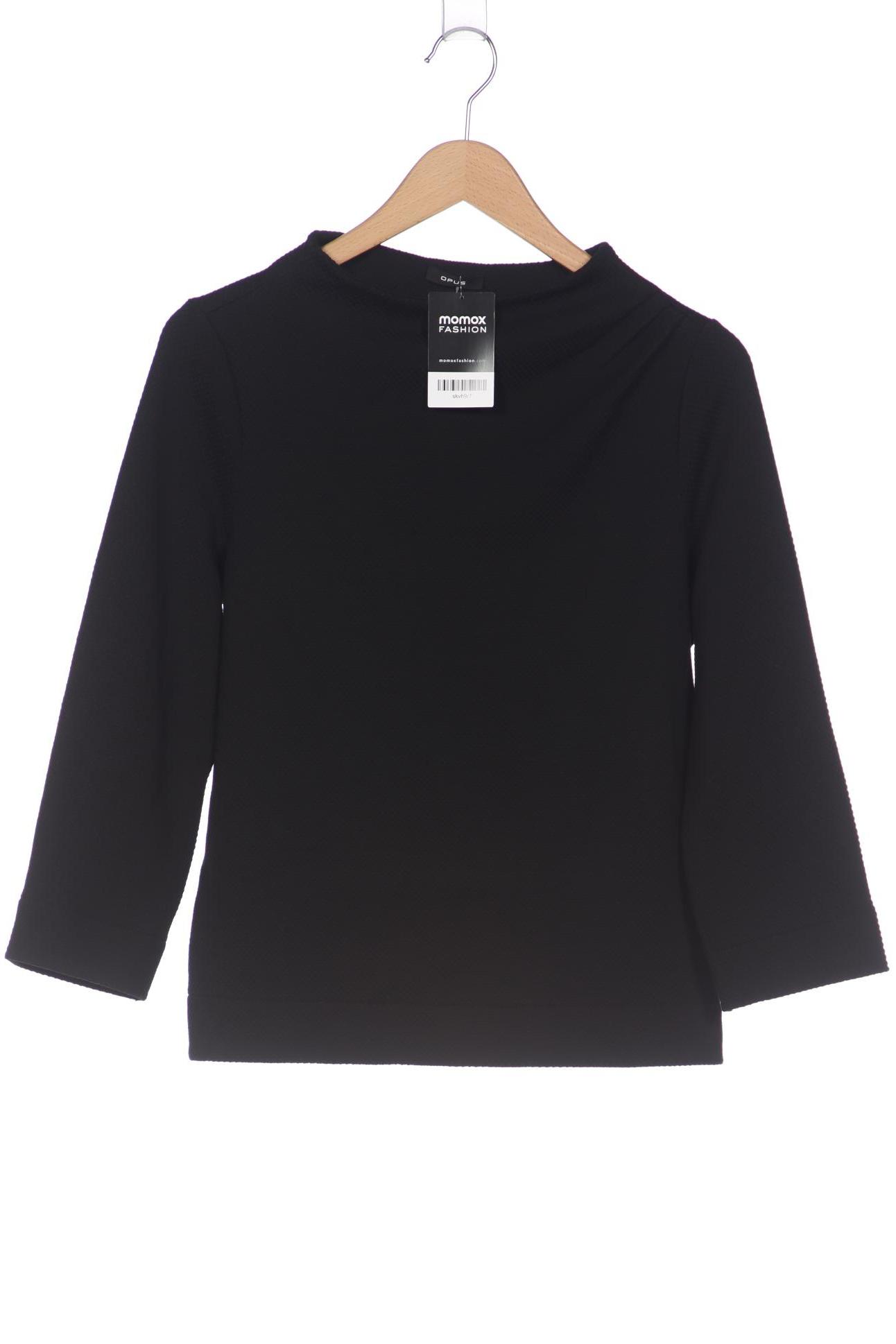 

Opus Damen Langarmshirt, schwarz, Gr. 38
